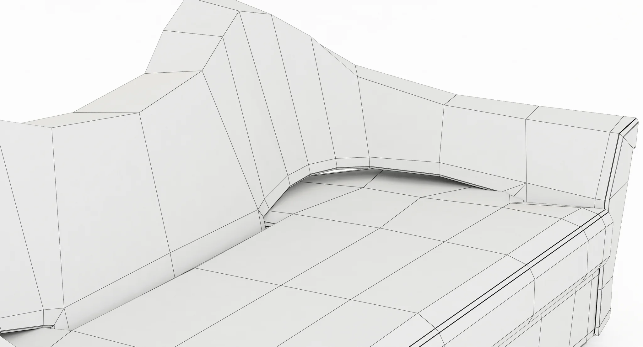 Brabbu NAU Sofa — 3D model preview 17