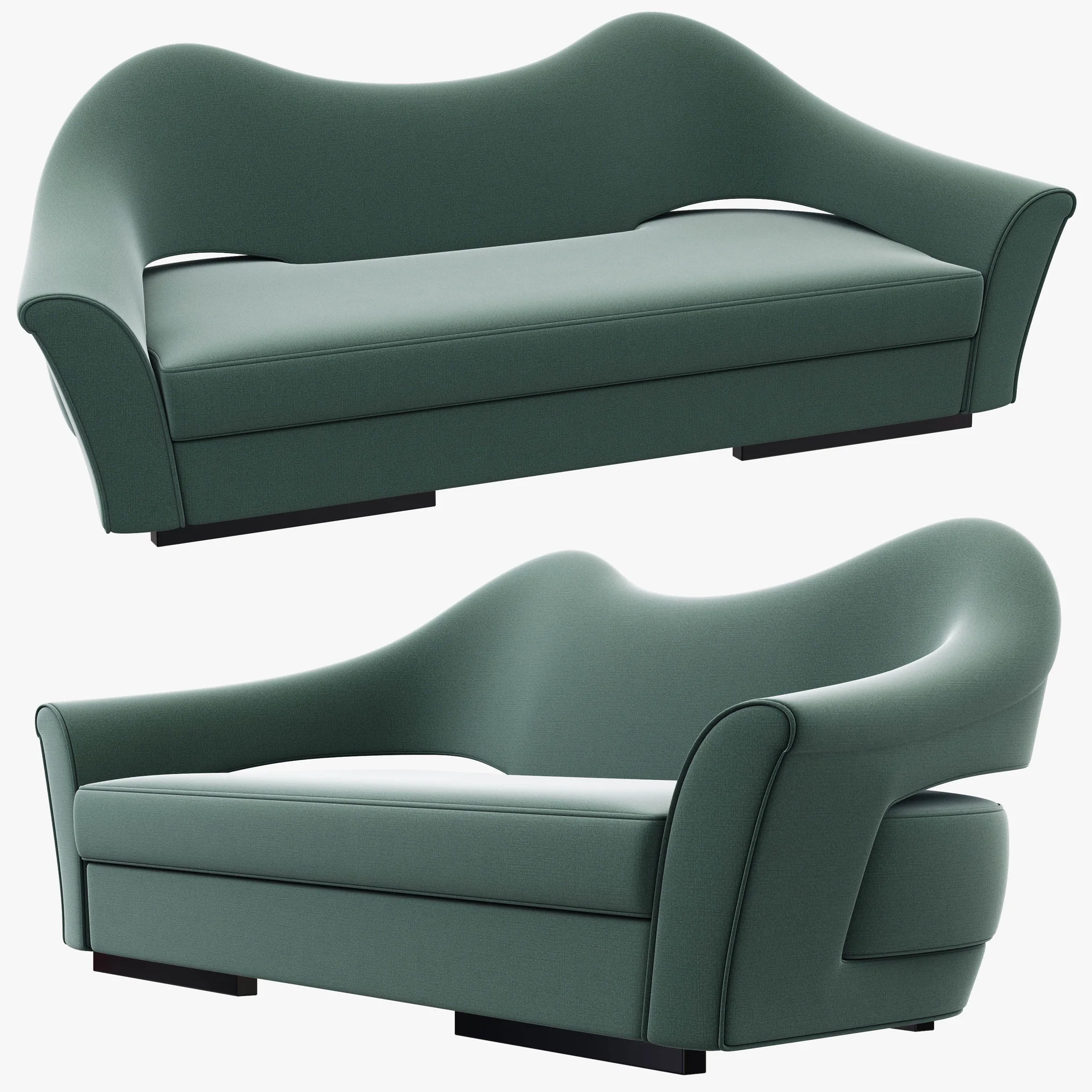 Brabbu NAU Sofa — 3D model preview 18