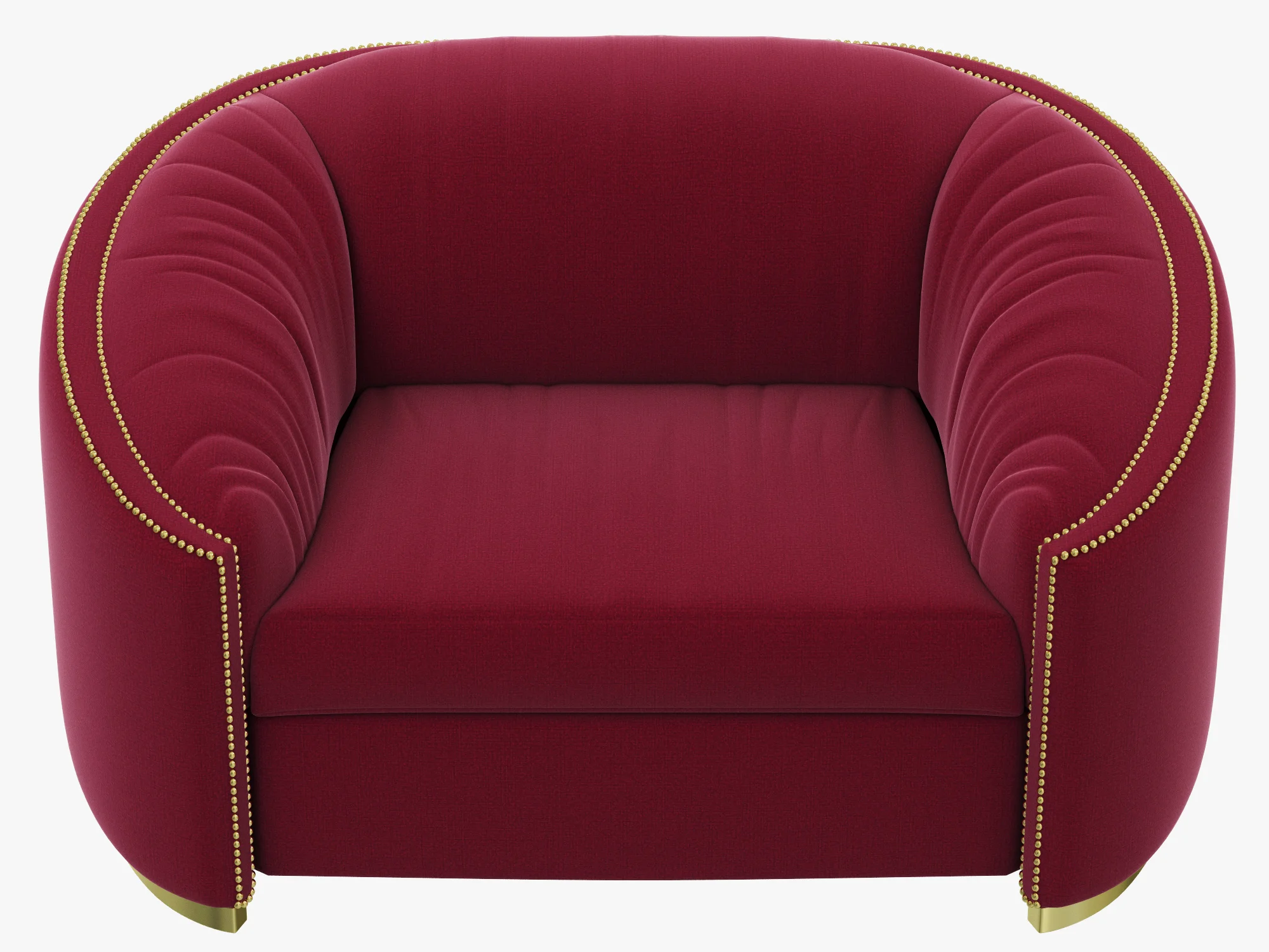 Brabbu Wales Single Sofa — 3D model preview 6