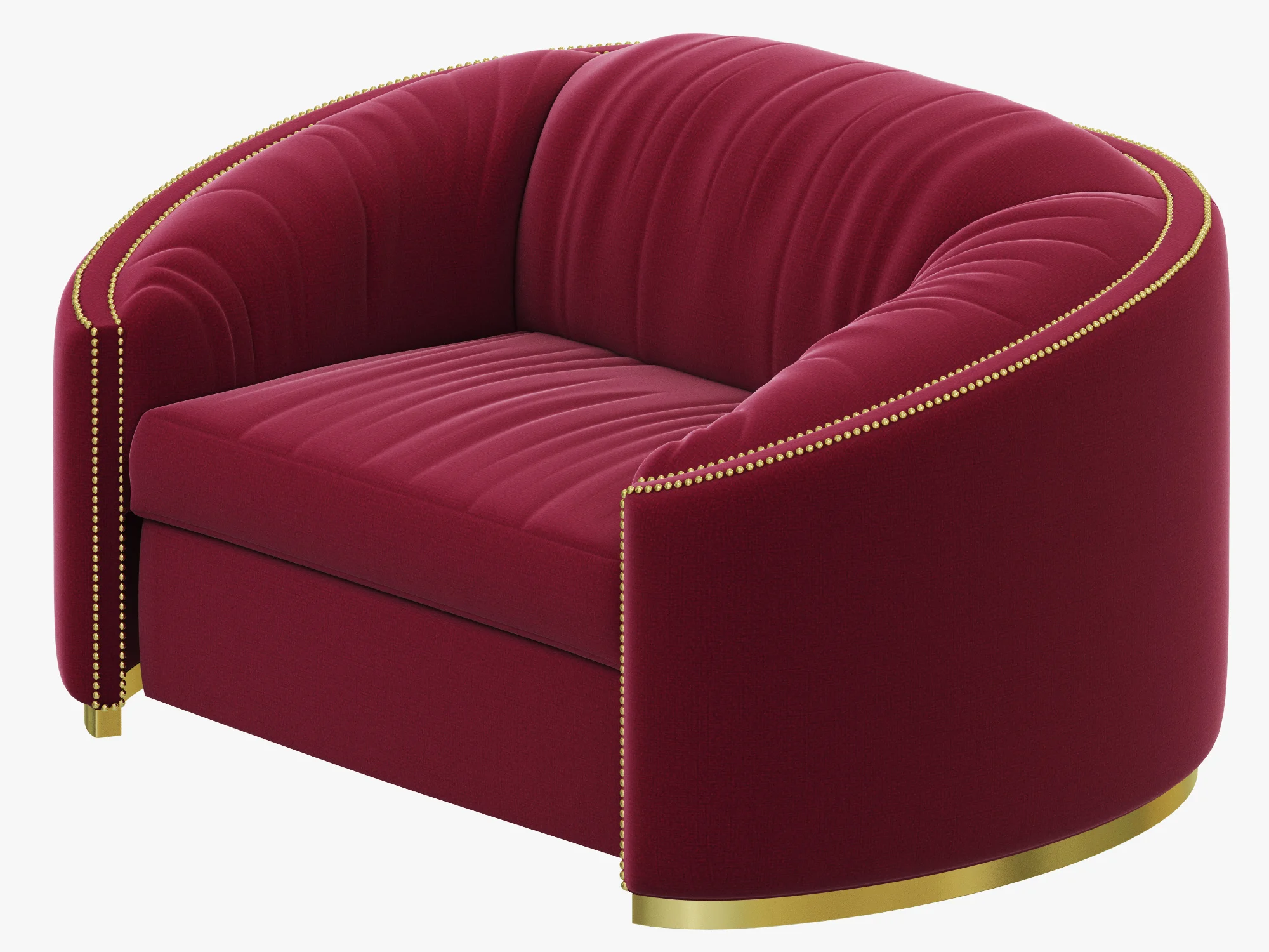 Brabbu Wales Single Sofa — 3D model preview 11