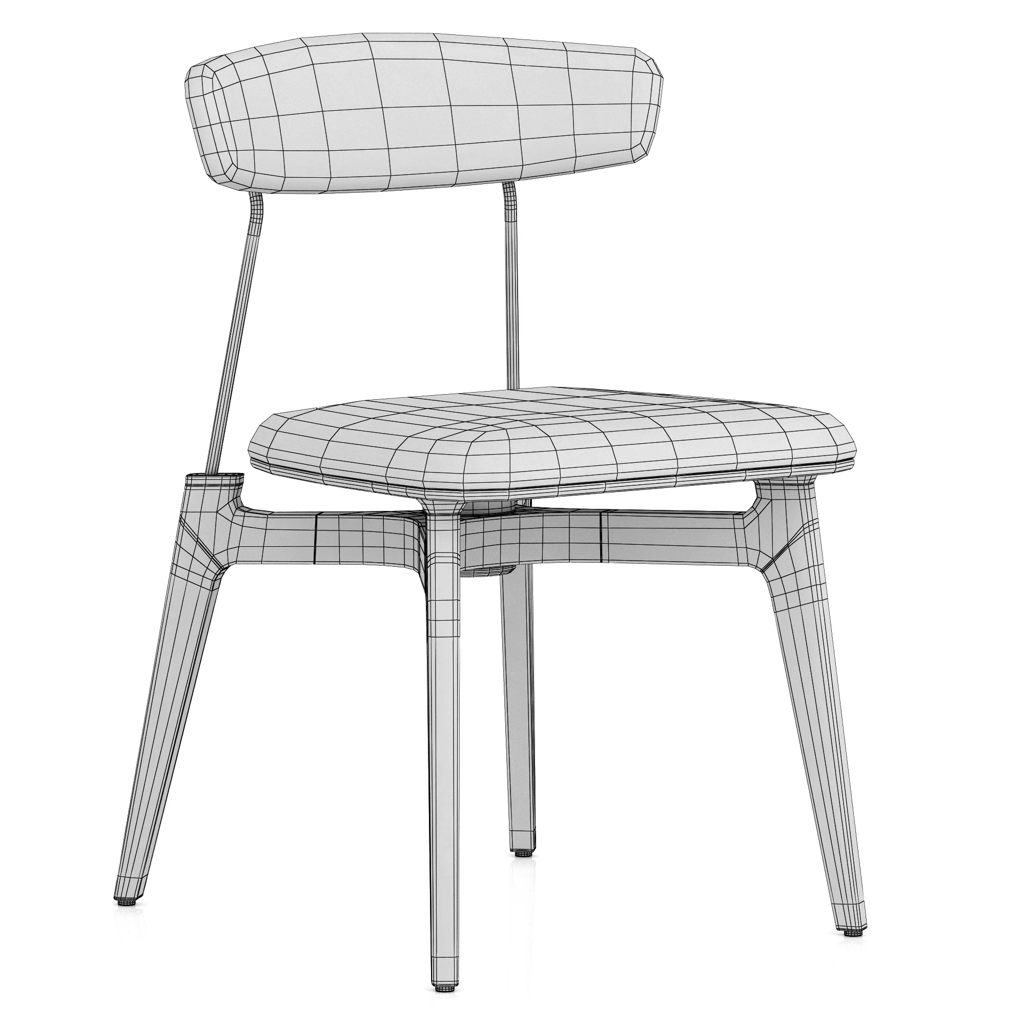 Roche Bobois Gaby Chair, 3D model preview 7