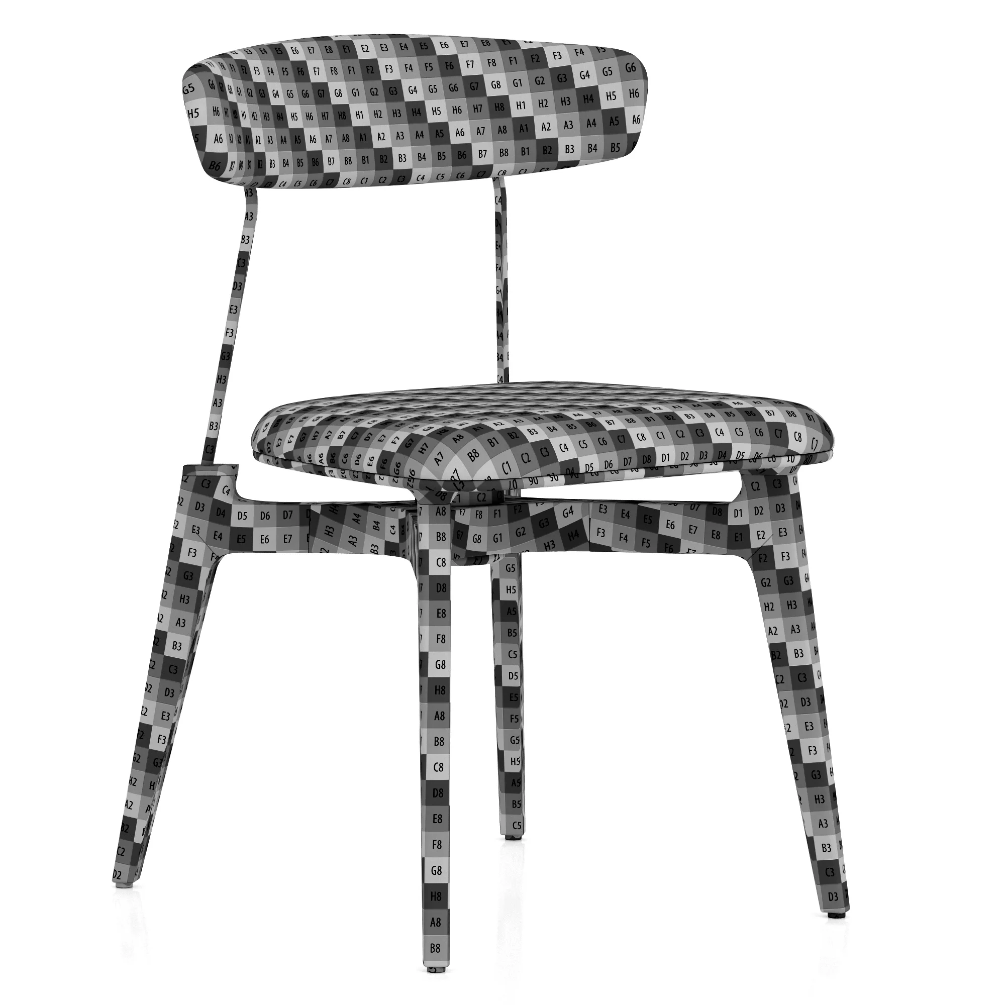 Roche Bobois Gaby Chair, 3D model preview 9