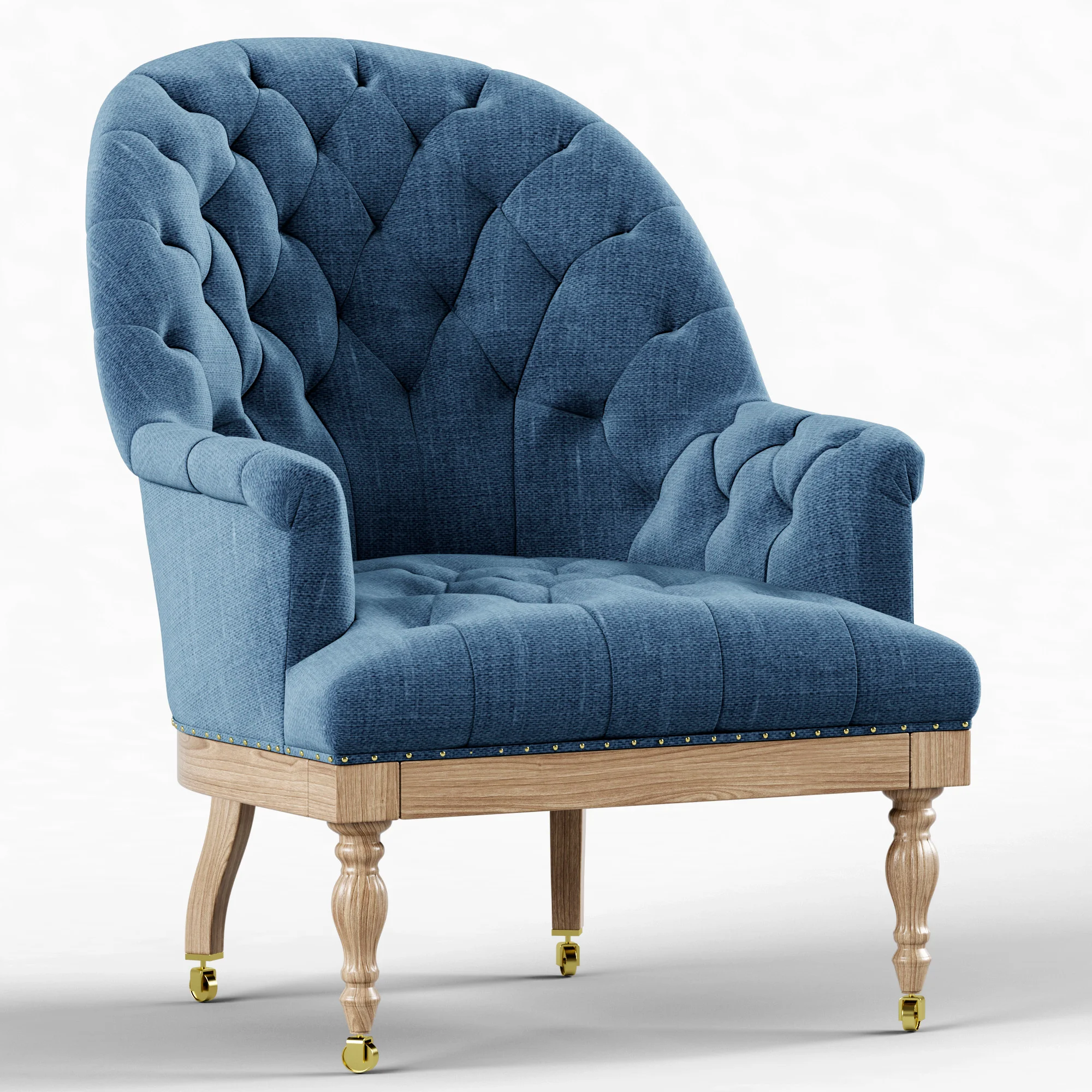 Restoration Hardware Vallette Chair — 3D model preview 2