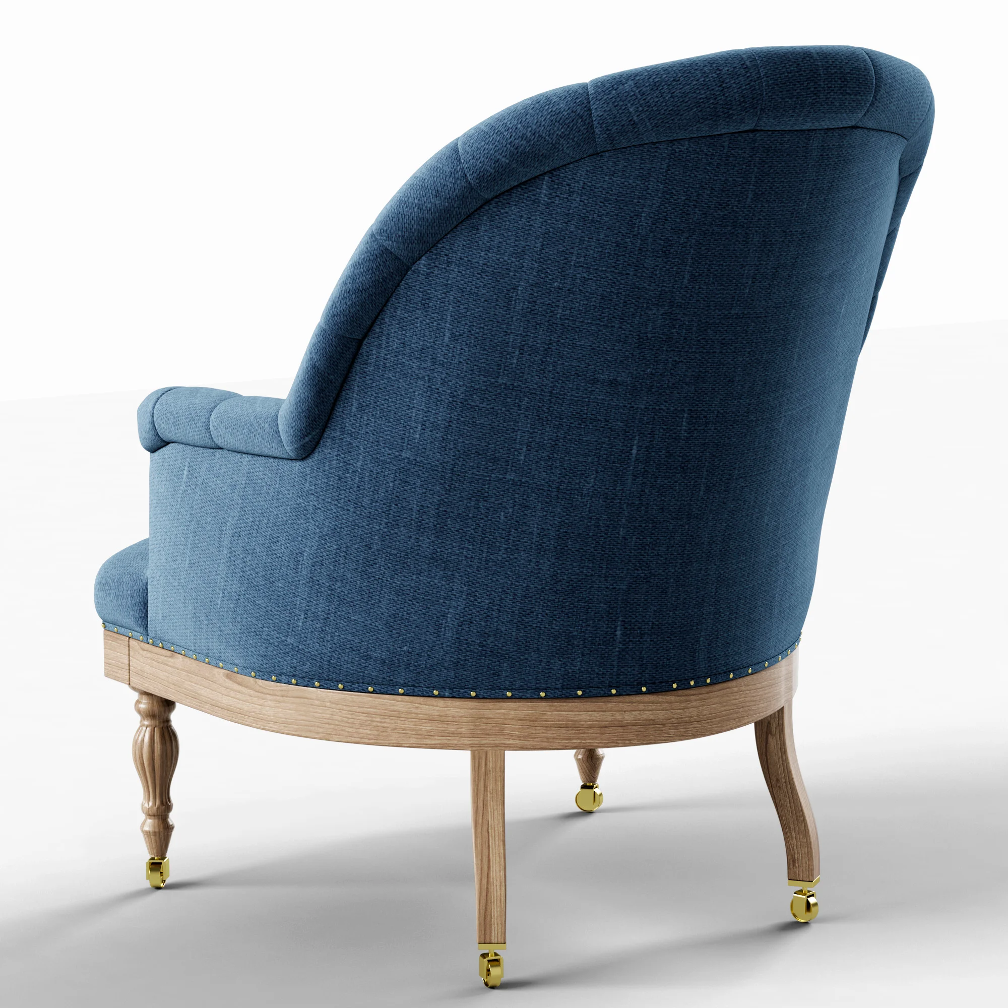 Restoration Hardware Vallette Chair — 3D model preview 4