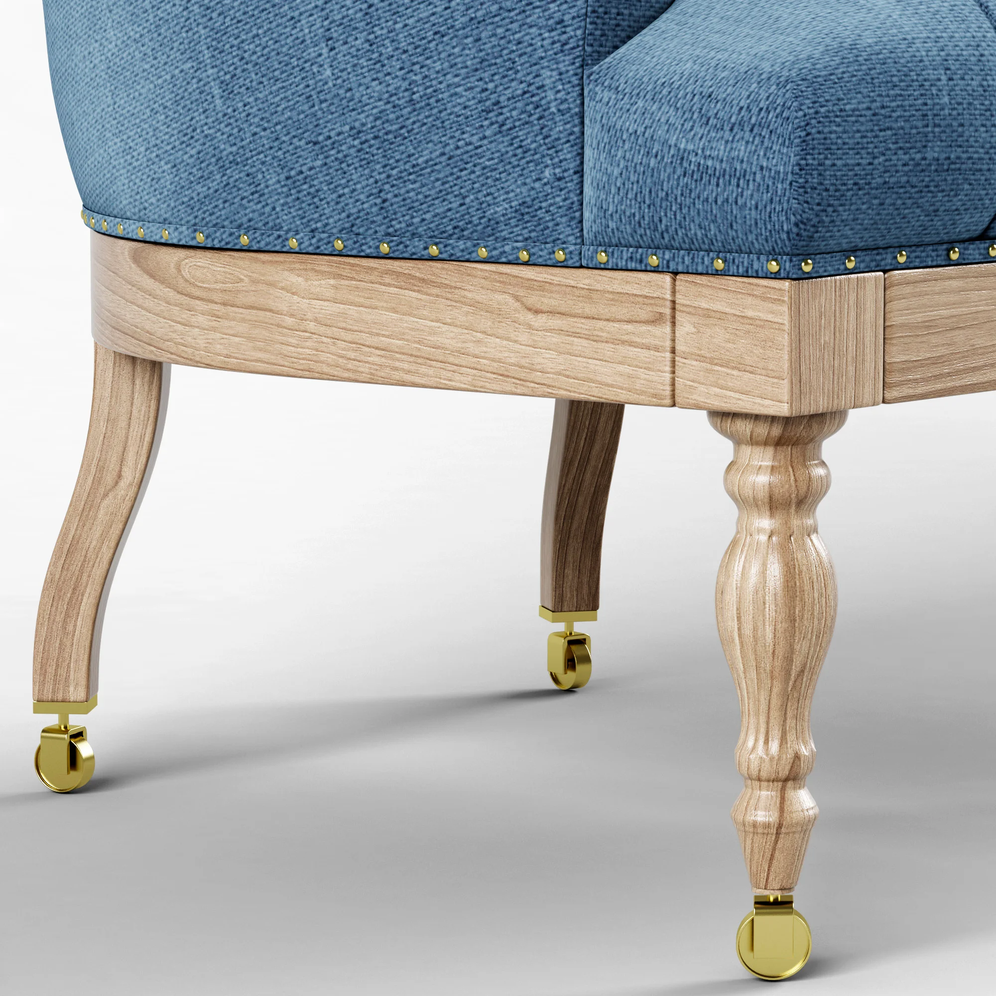Restoration Hardware Vallette Chair — 3D model preview 5