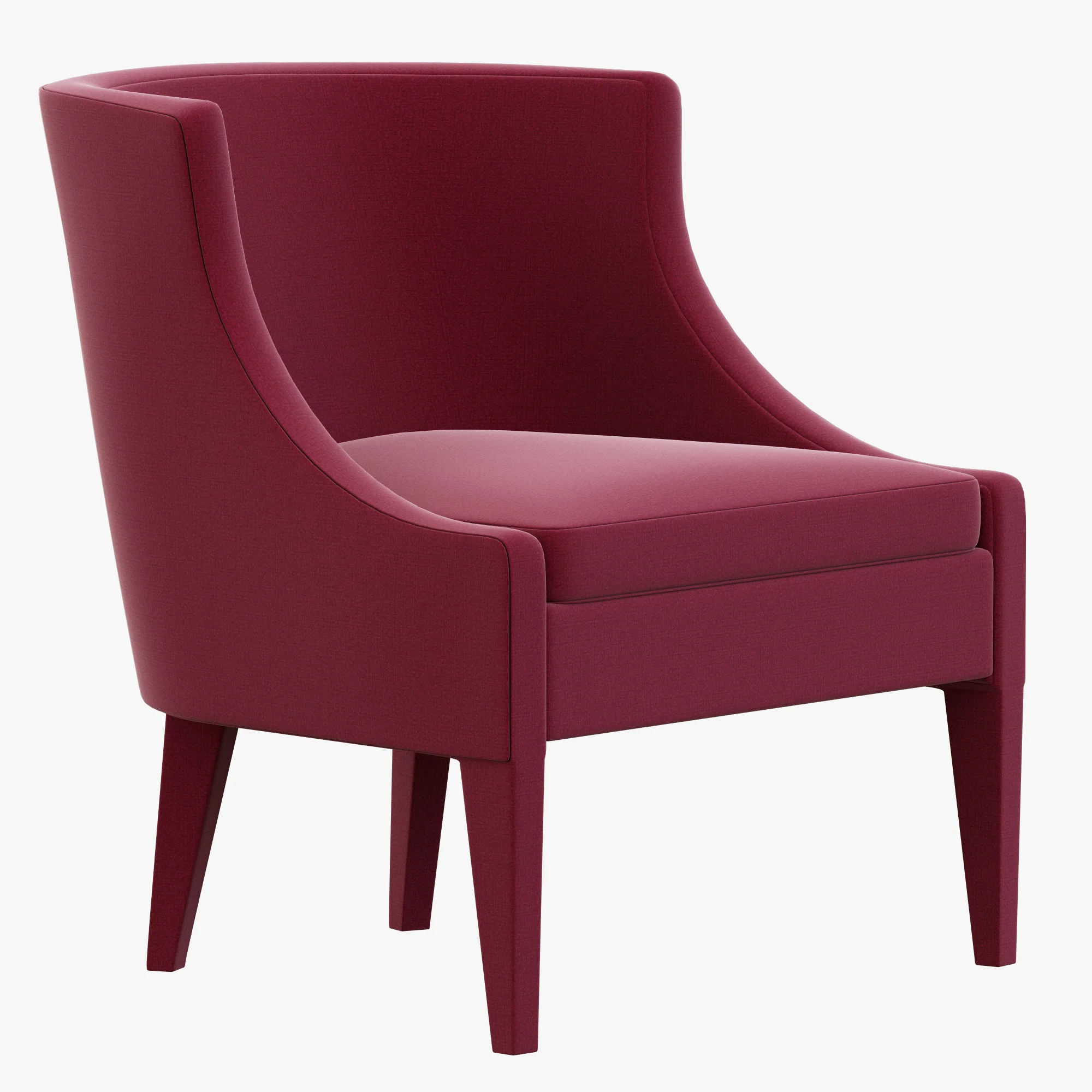 Koket Chignon Chair, 3D model preview 1