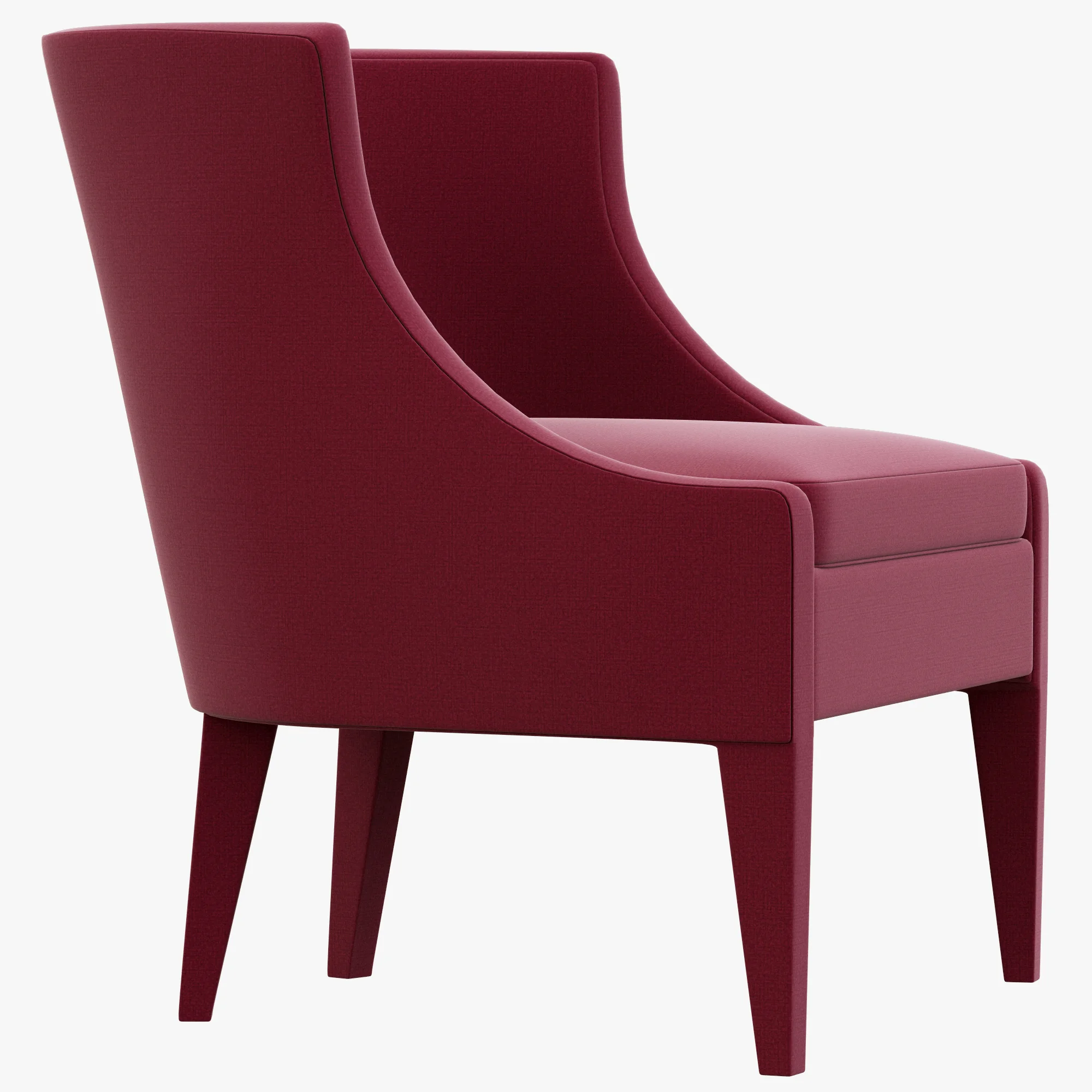 Koket Chignon Chair, 3D model preview 4