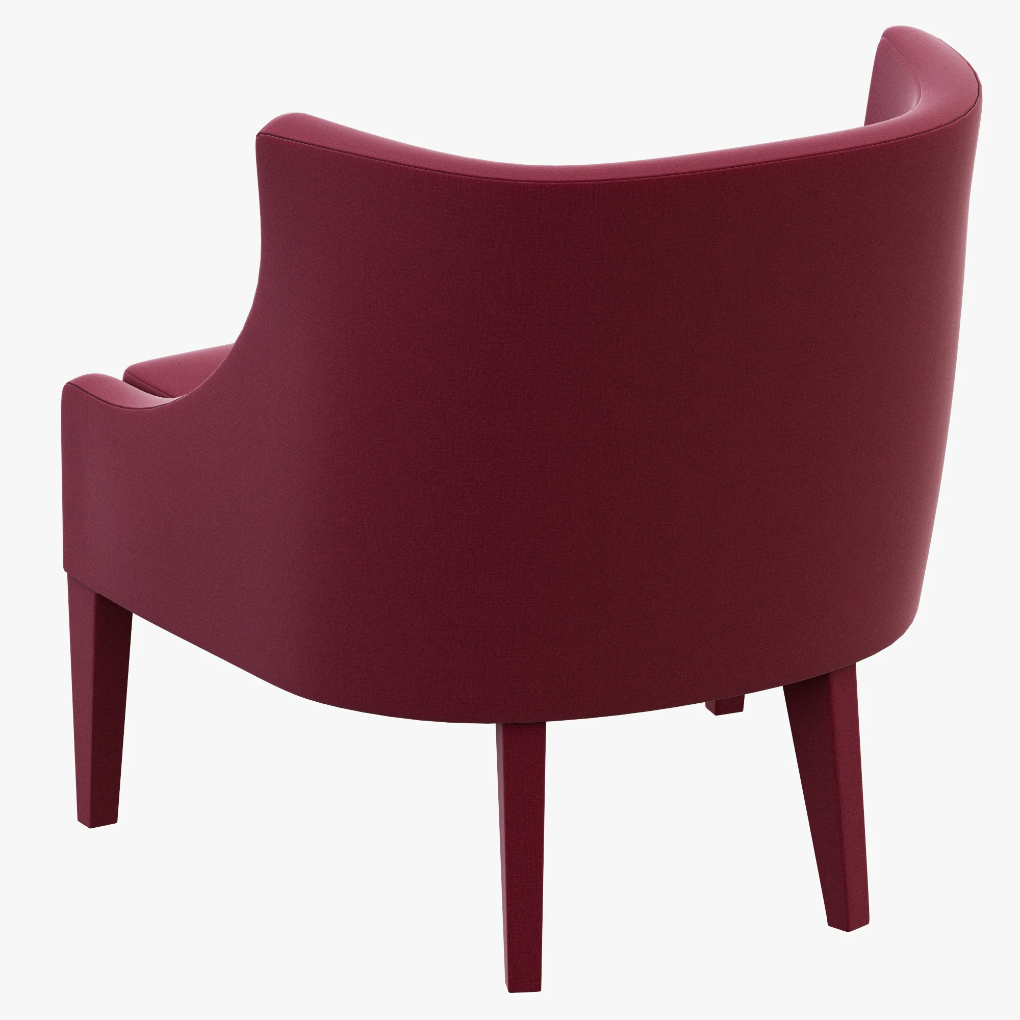 Koket Chignon Chair, 3D model preview 5