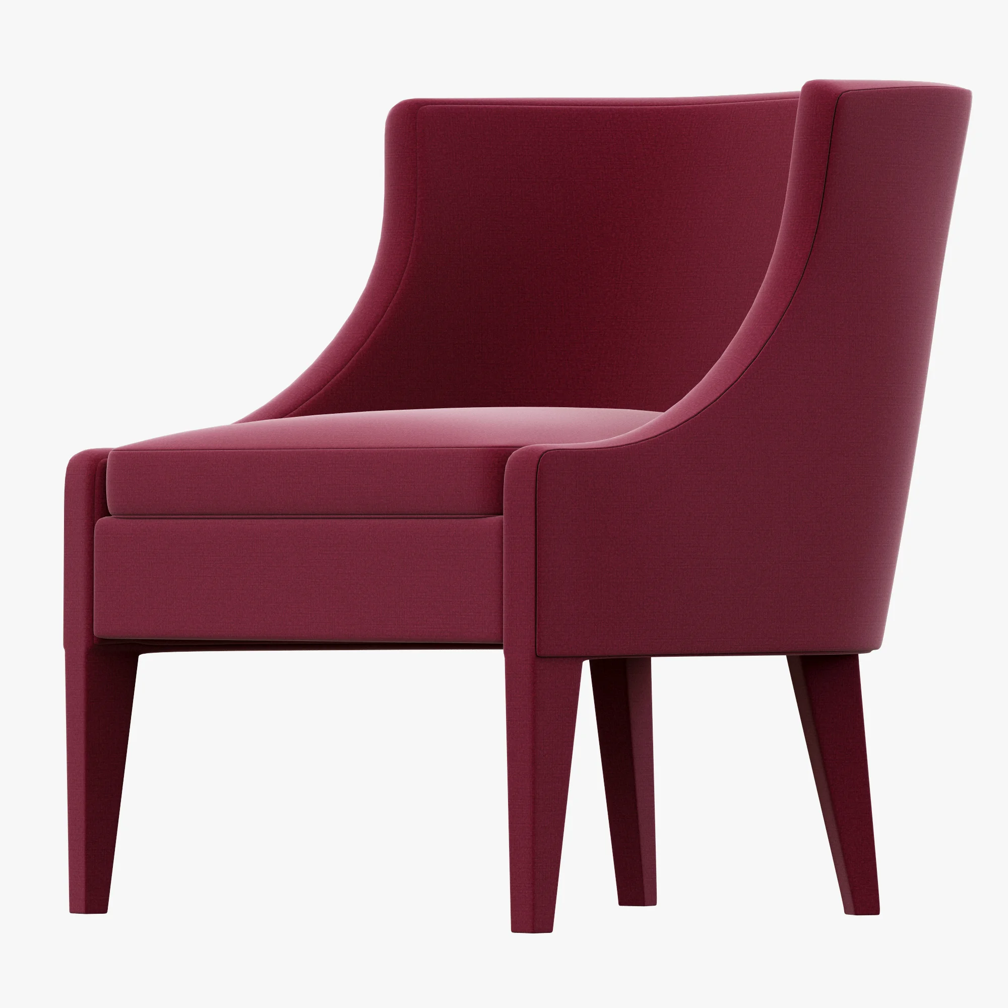 Koket Chignon Chair, 3D model preview 8
