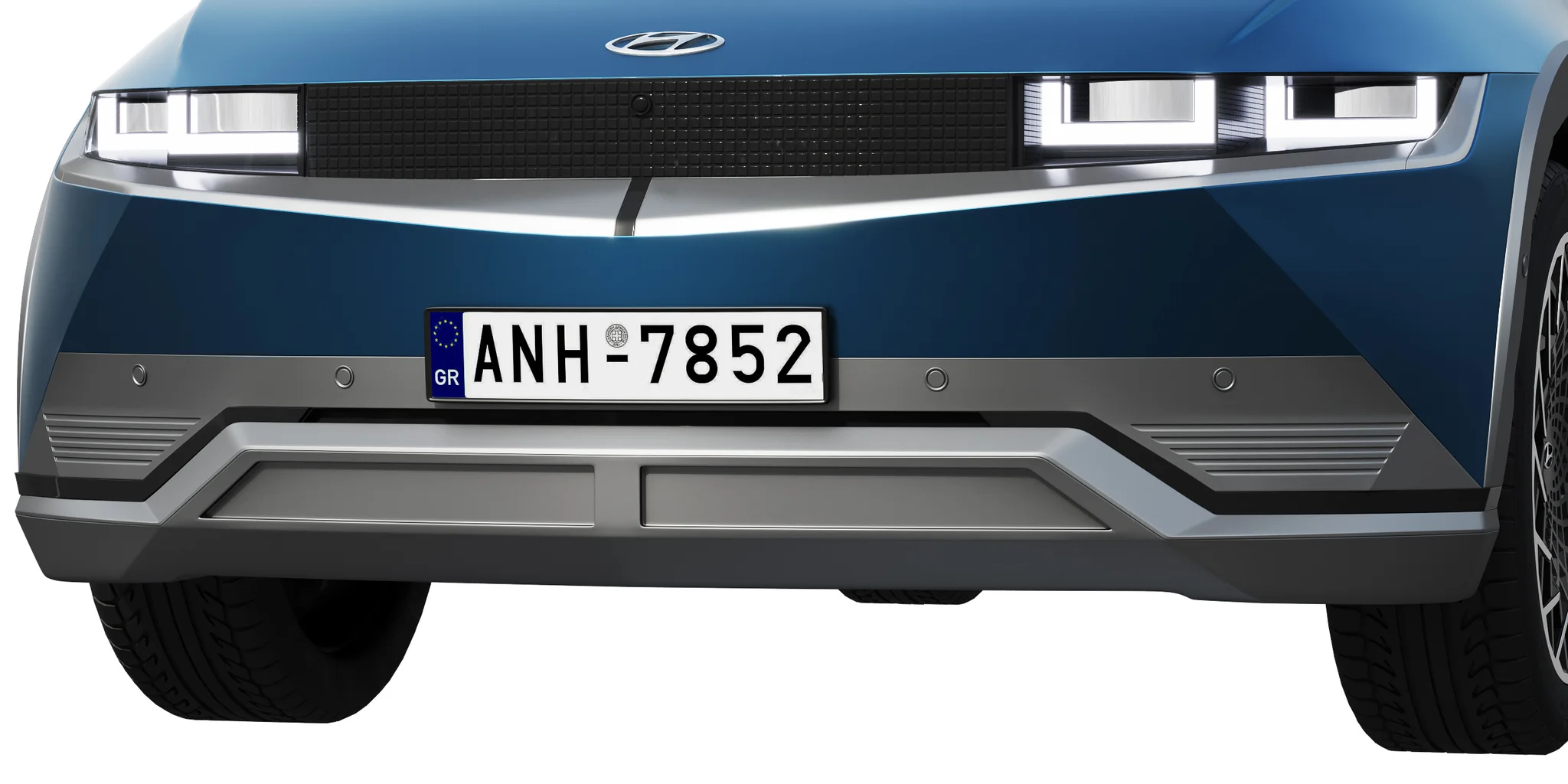 Hyundai Ioniq 5 2022, 3D model preview 5