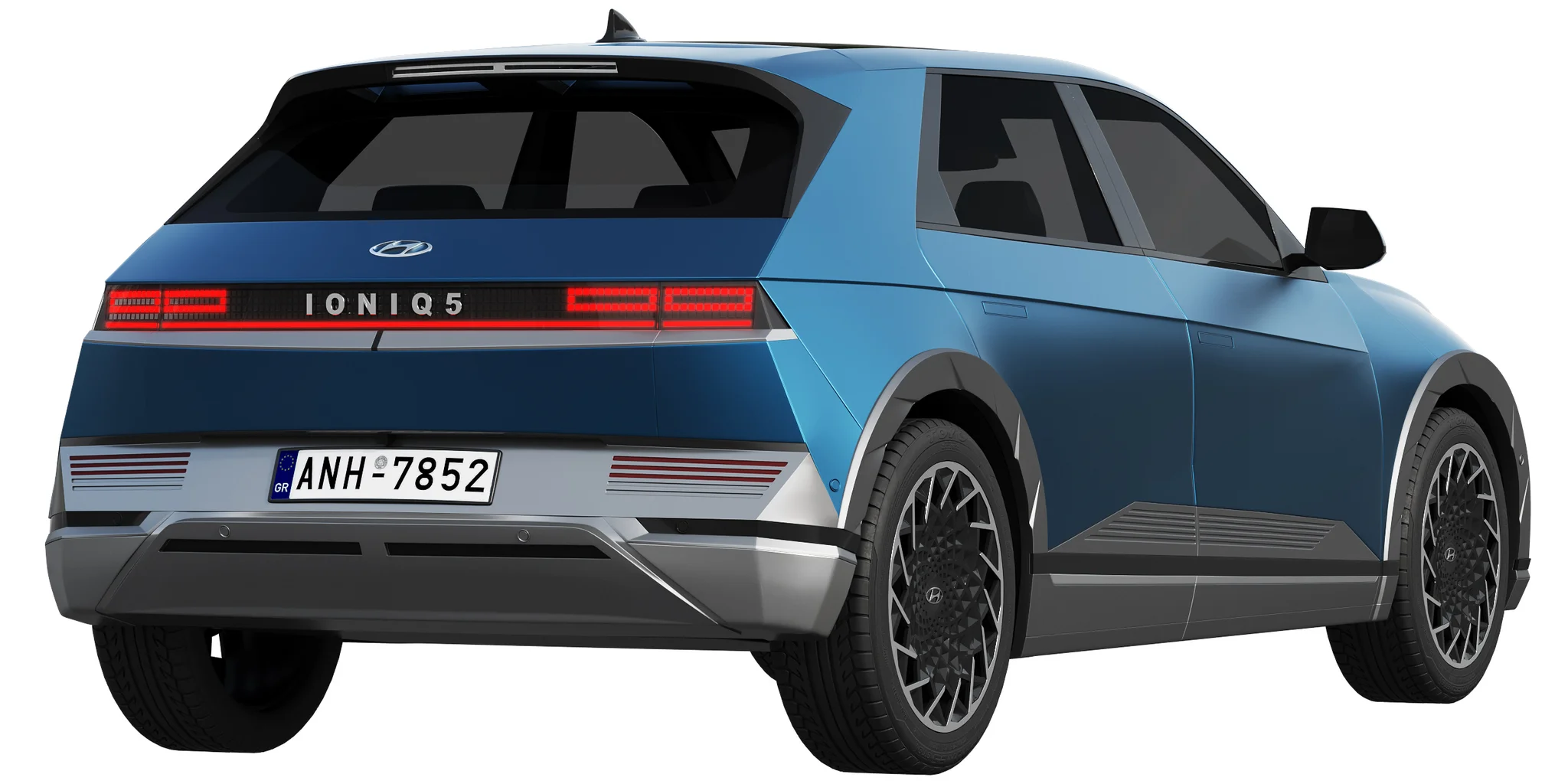 Hyundai Ioniq 5 2022, 3D model preview 6