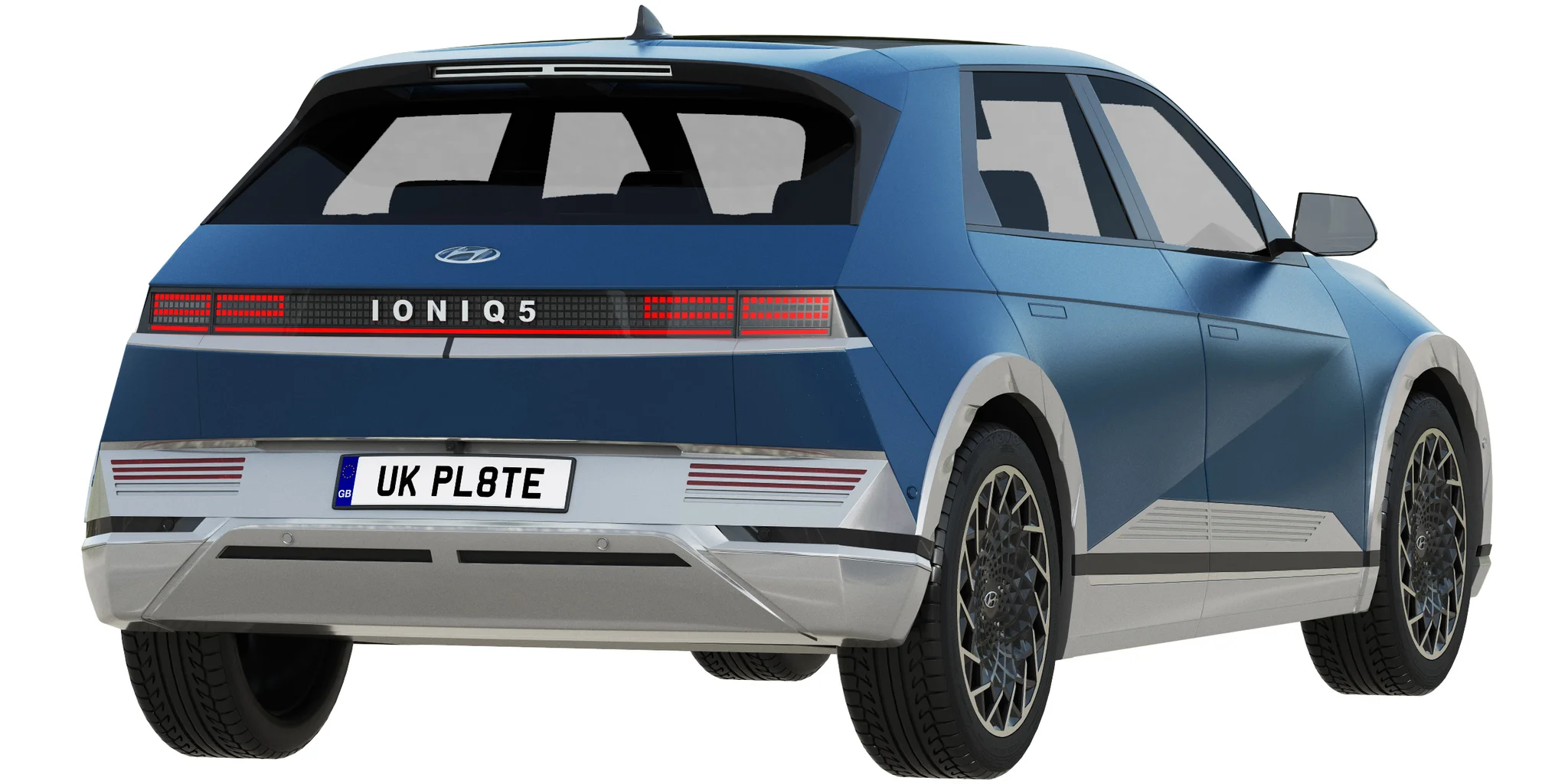 Hyundai Ioniq 5 2022, 3D model preview 9