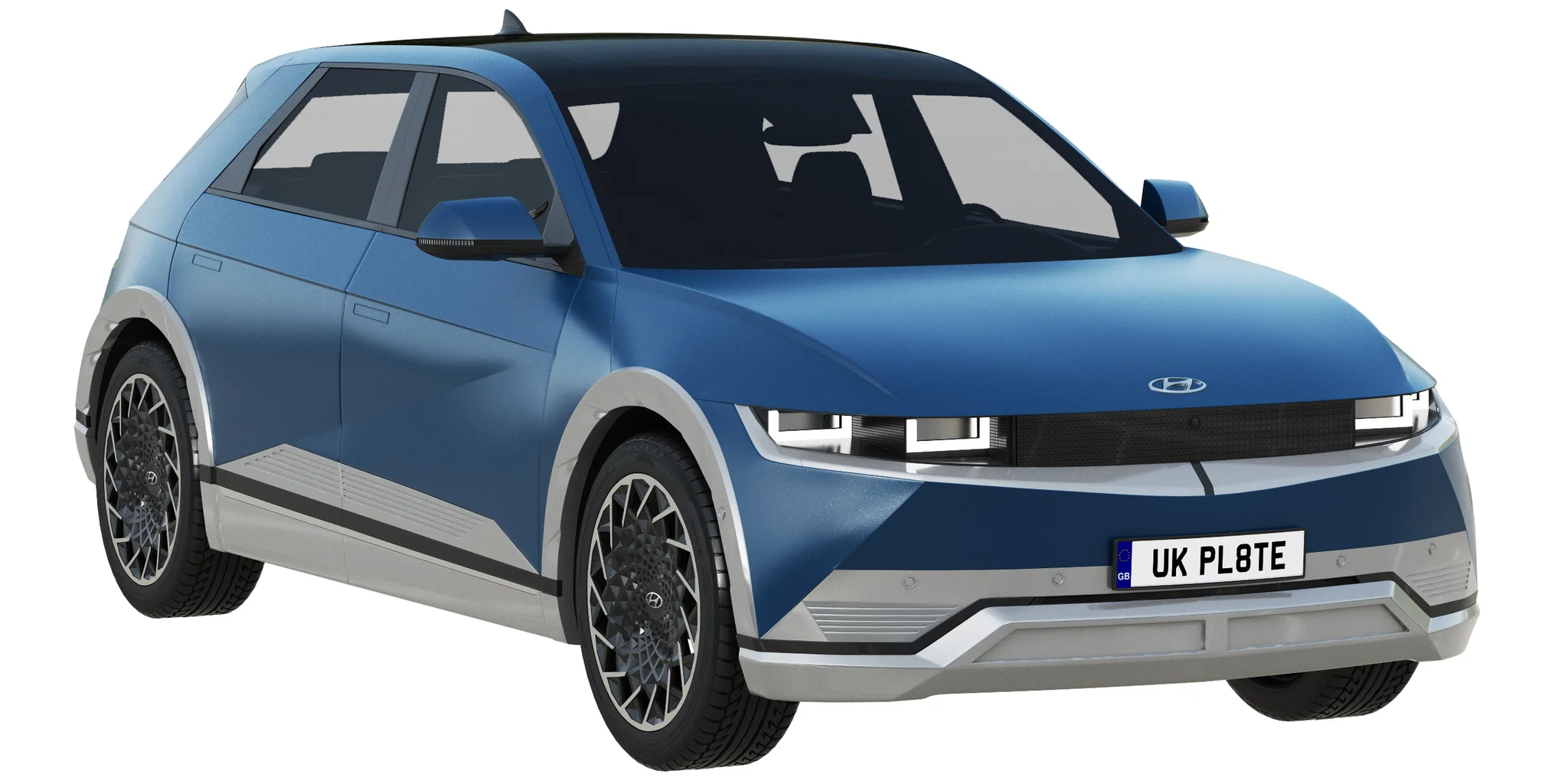 Hyundai Ioniq 5 2022, 3D model preview 19