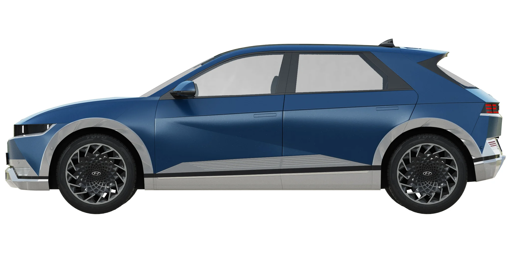 Hyundai Ioniq 5 2022, 3D model preview 29