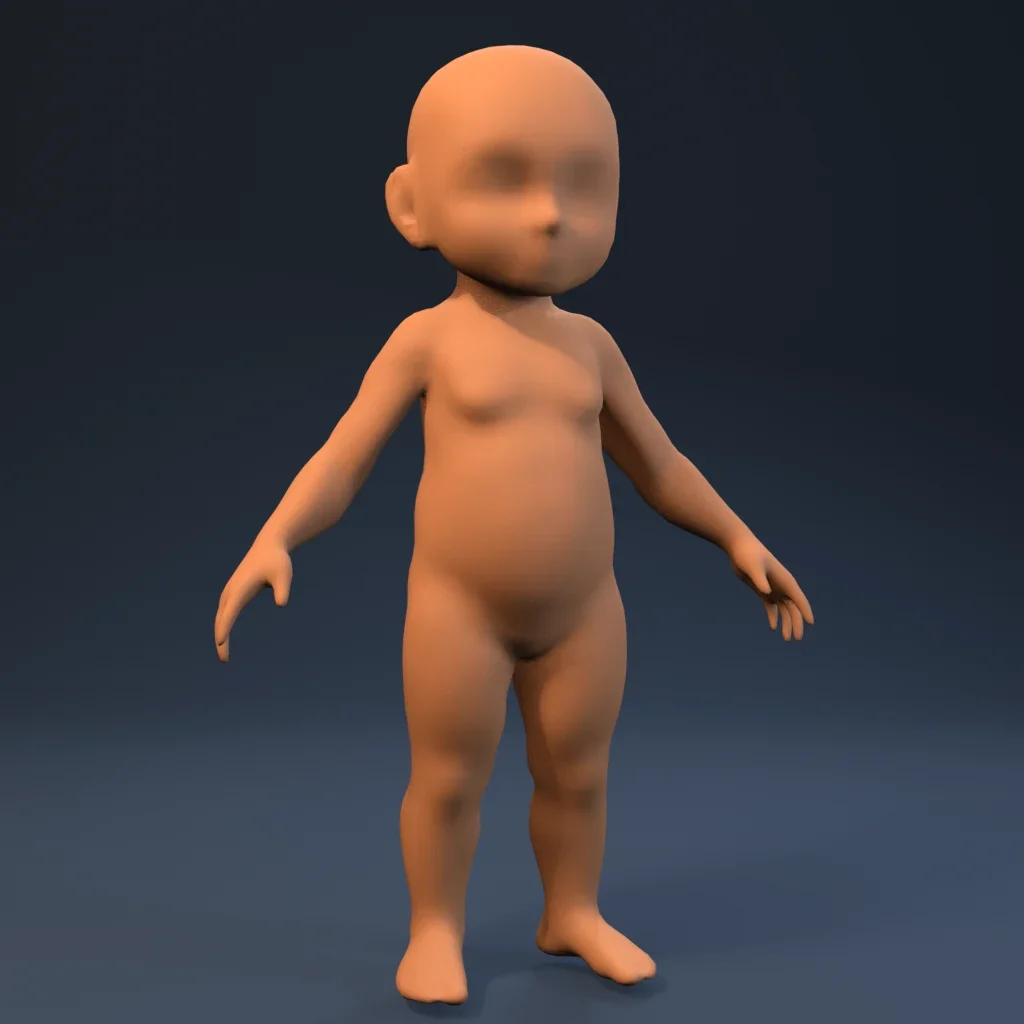 Basemesh Child 5