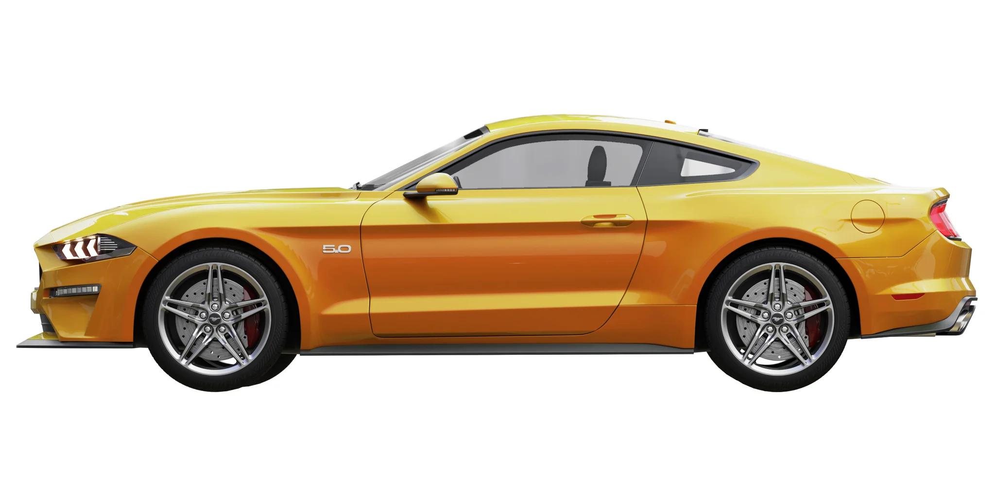 Ford Mustang GT, 3D model preview 29