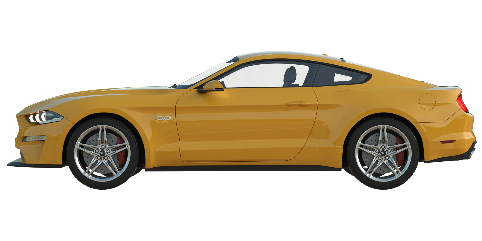 Ford Mustang GT, 3D model preview 30
