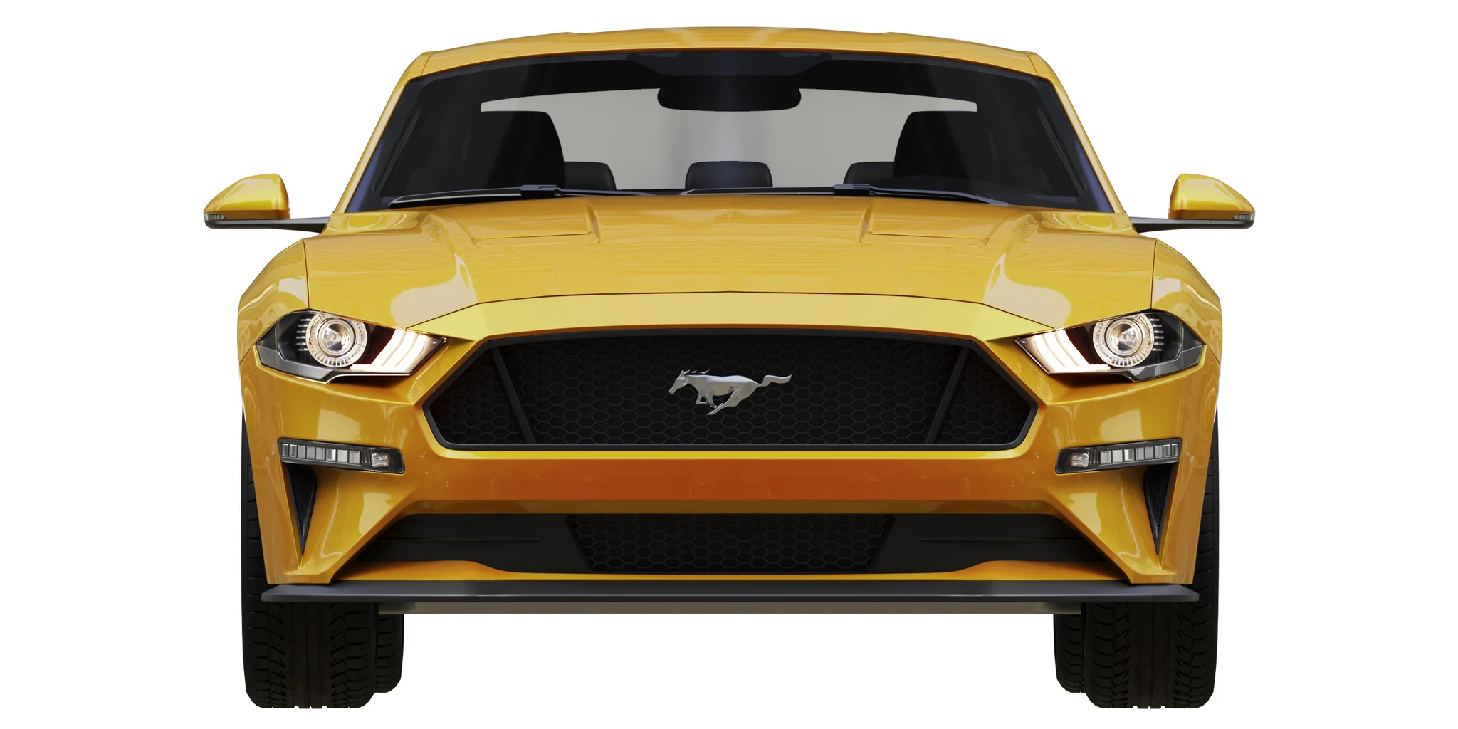 Ford Mustang GT, 3D model preview 32