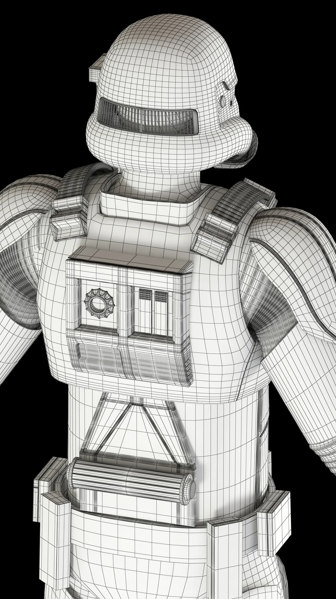 Imperial Death Trooper — 3D model preview 2