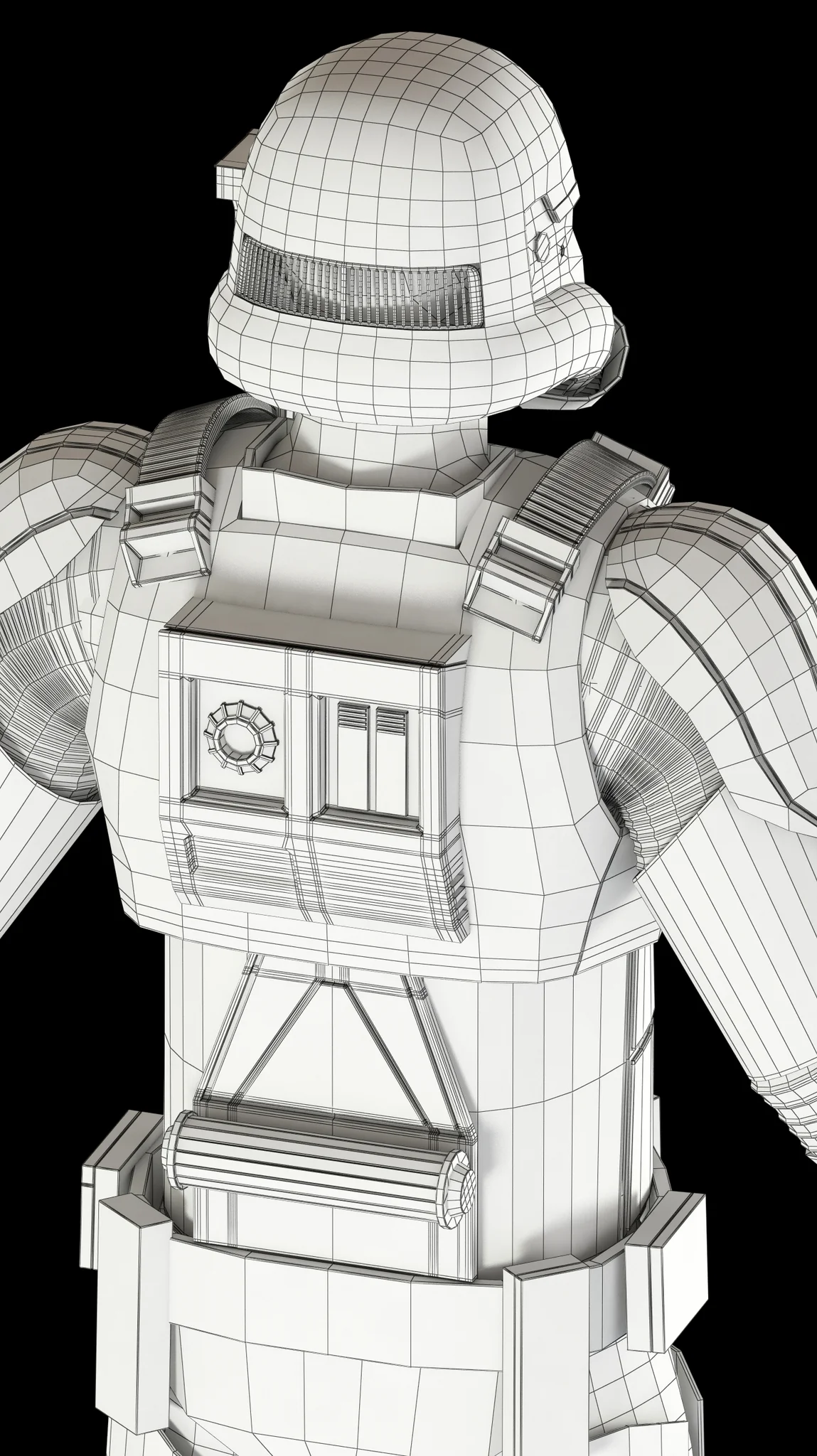 Imperial Death Trooper — 3D model preview 3