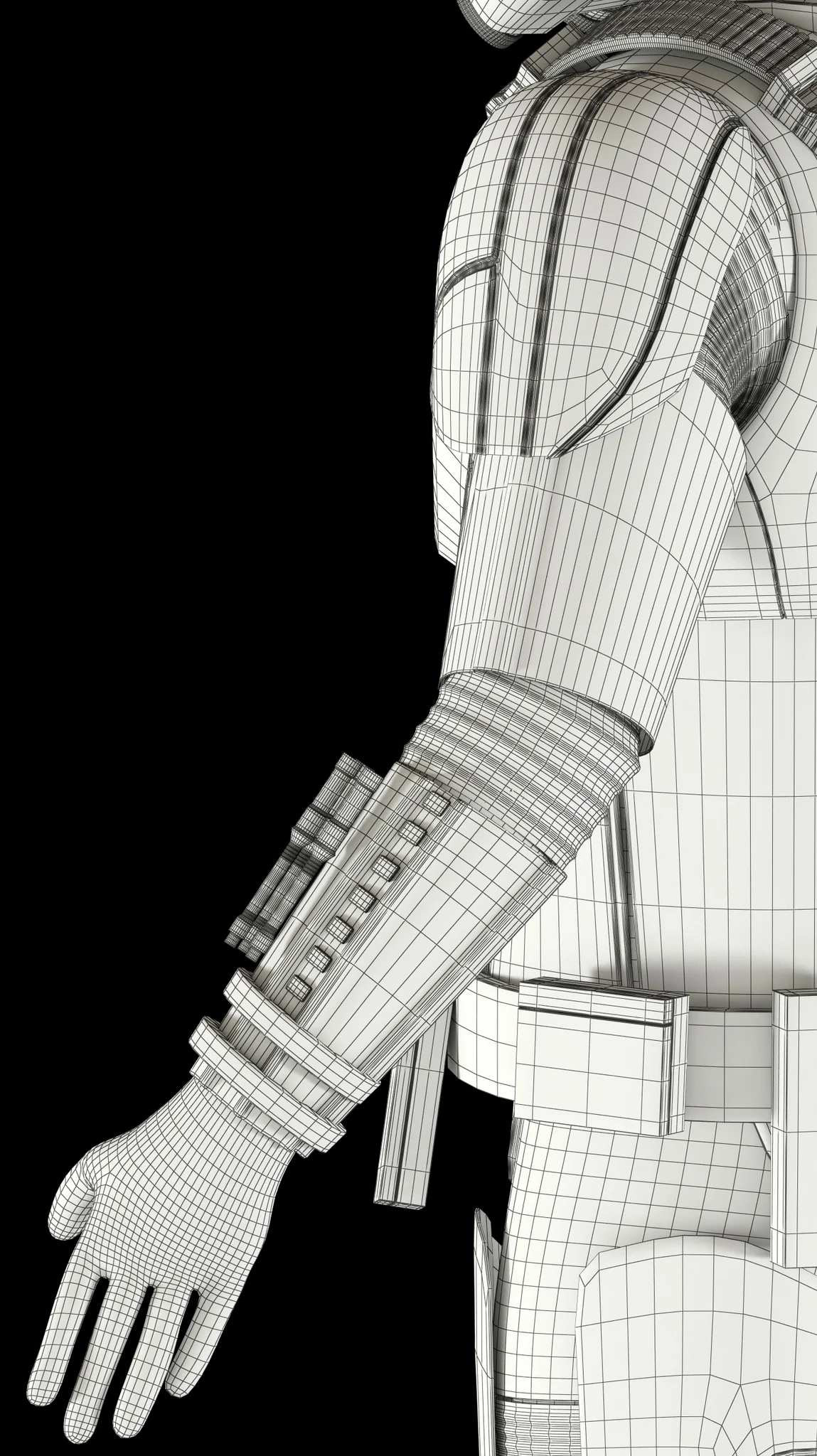 Imperial Death Trooper — 3D model preview 6