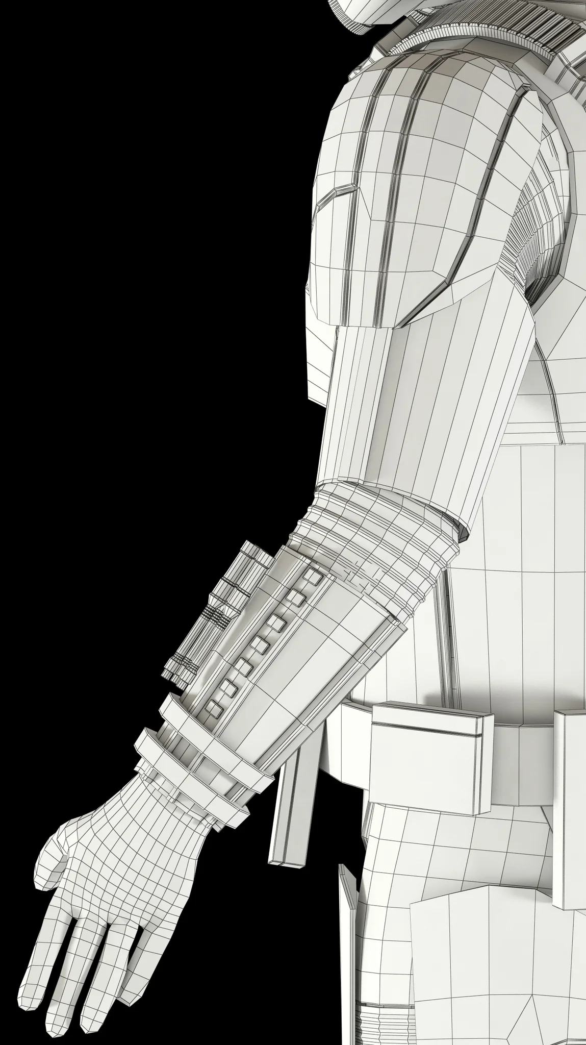 Imperial Death Trooper — 3D model preview 7