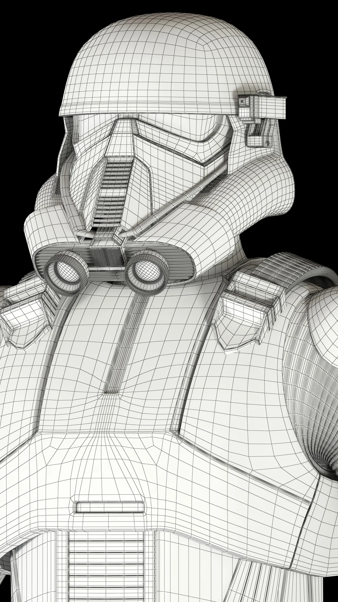Imperial Death Trooper — 3D model preview 10