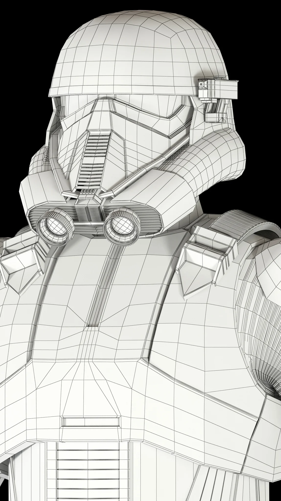 Imperial Death Trooper — 3D model preview 11