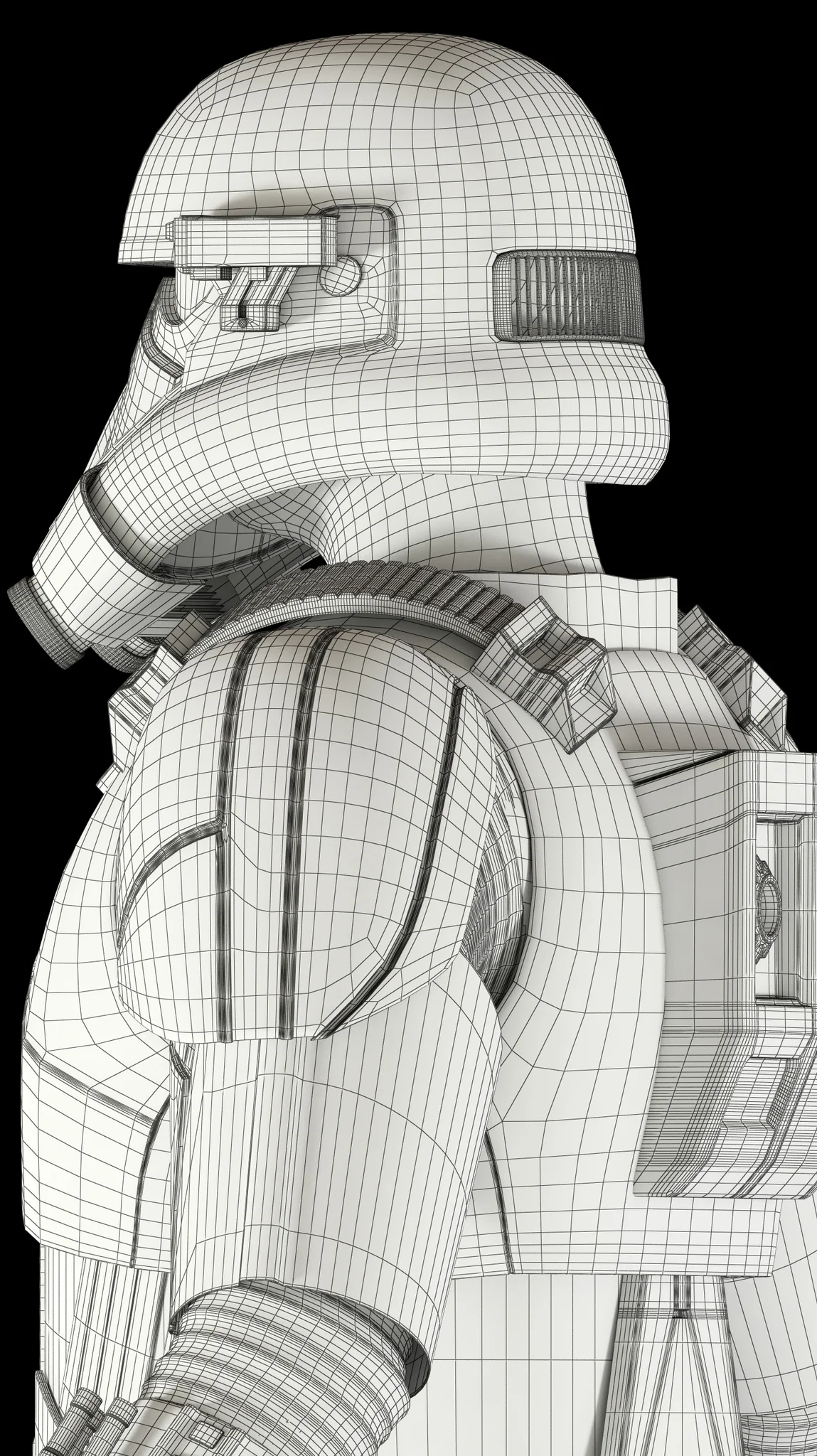 Imperial Death Trooper — 3D model preview 13