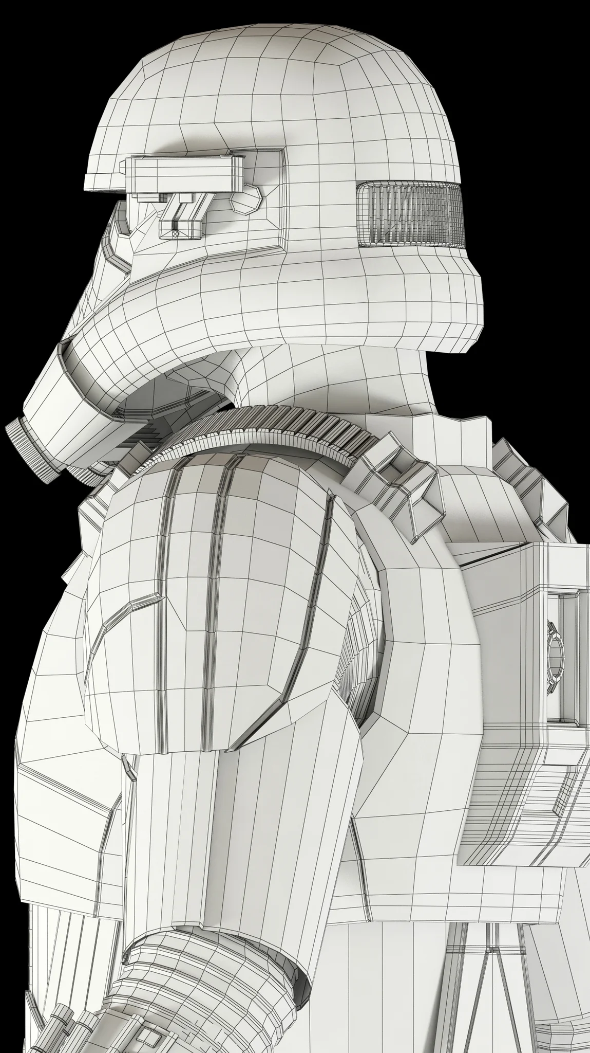 Imperial Death Trooper — 3D model preview 14