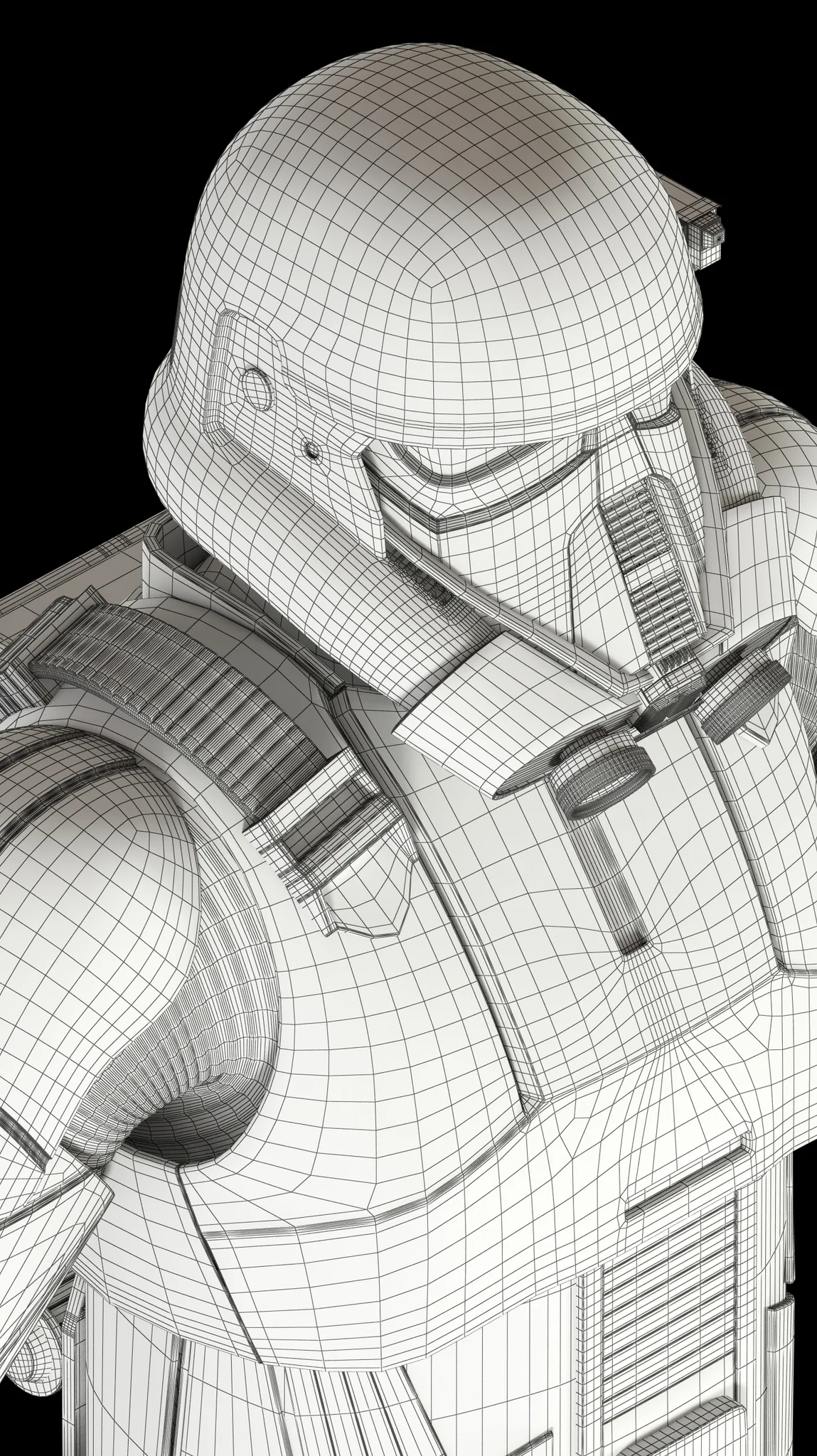 Imperial Death Trooper — 3D model preview 16