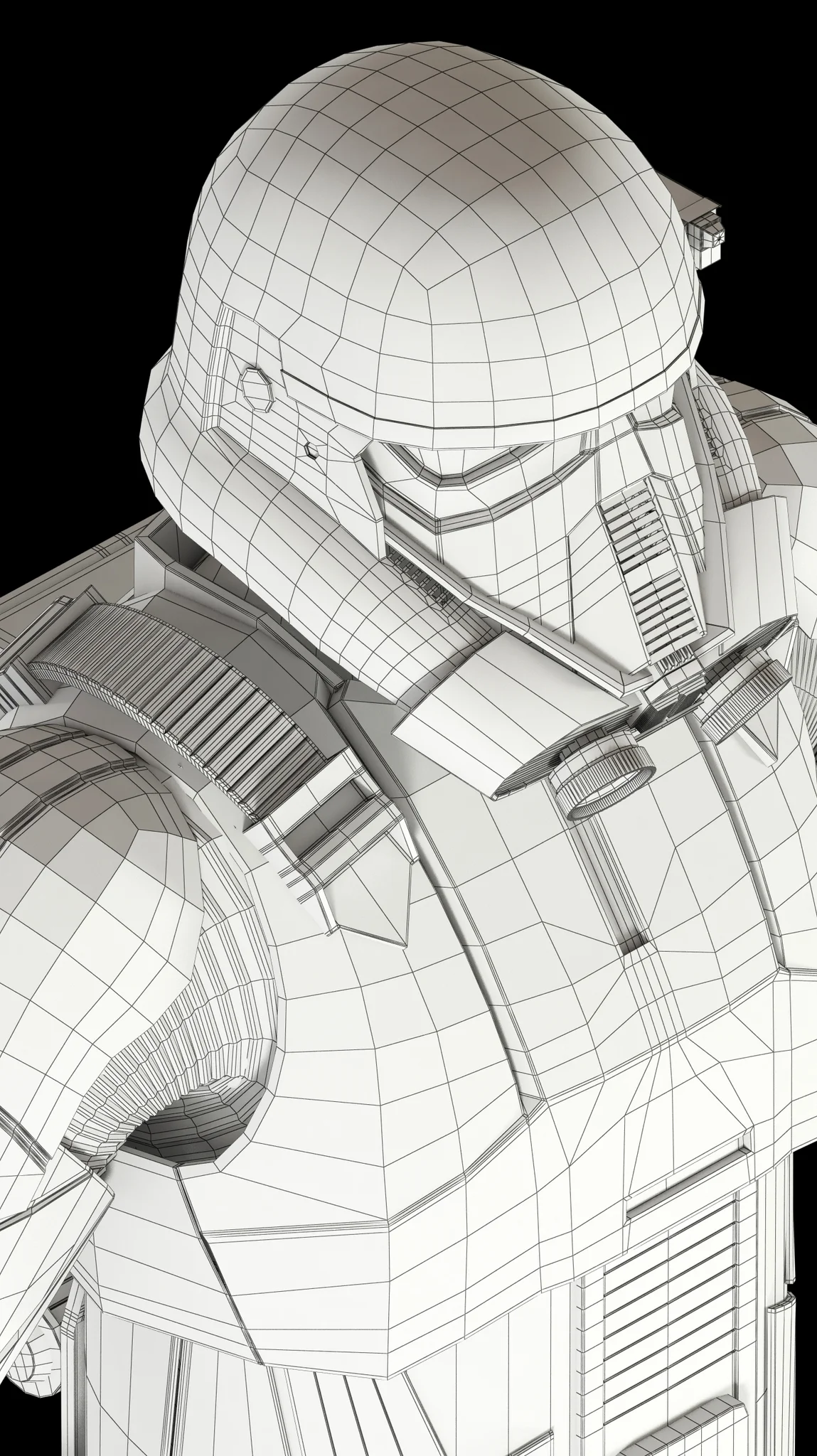 Imperial Death Trooper — 3D model preview 17