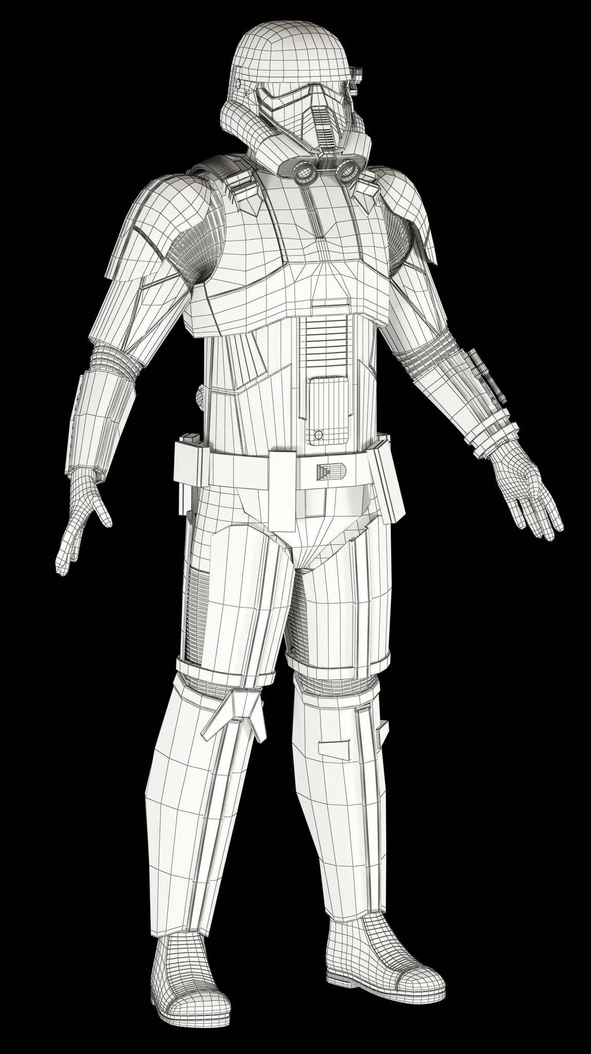 Imperial Death Trooper — 3D model preview 21
