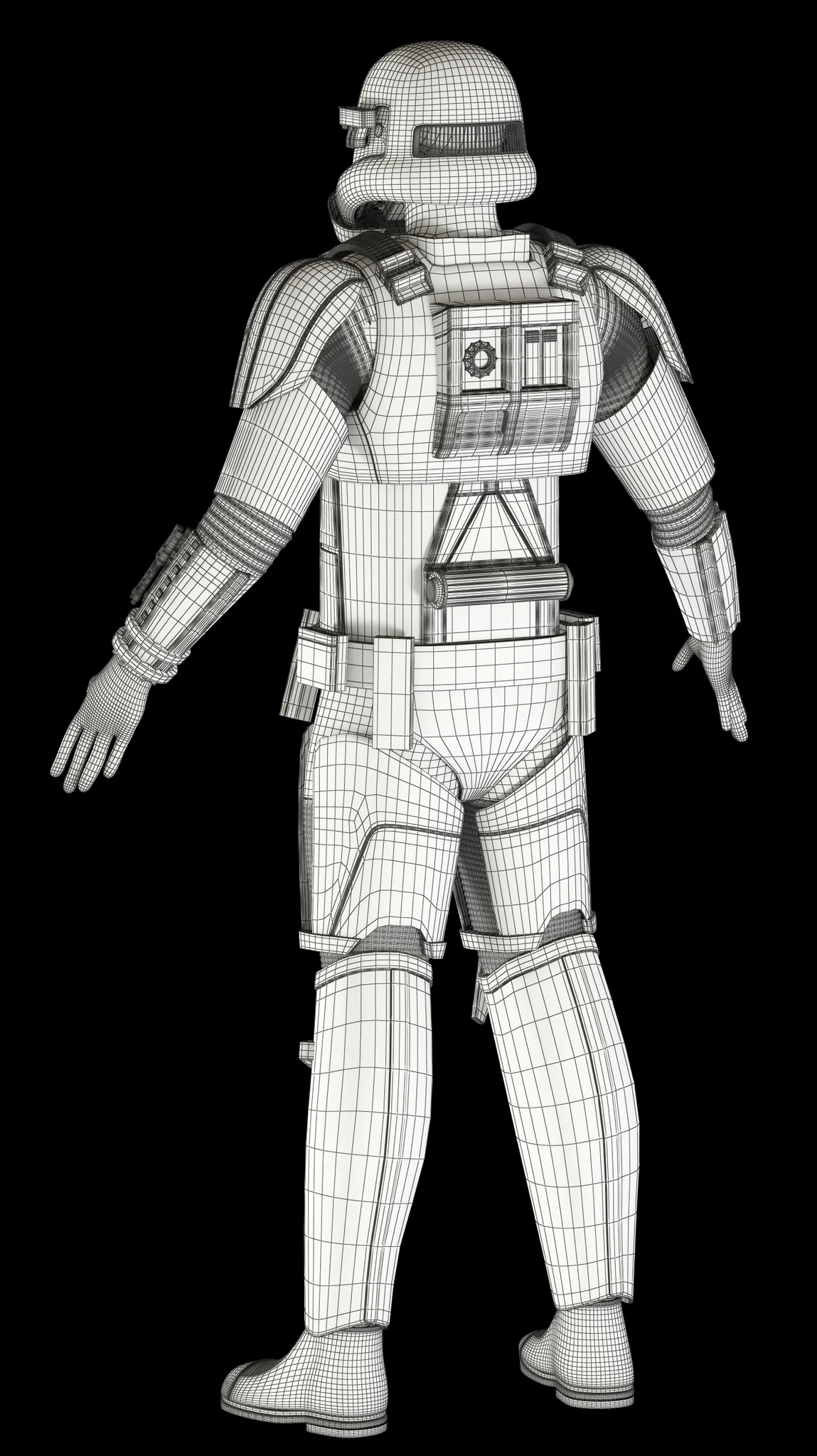 Imperial Death Trooper — 3D model preview 23