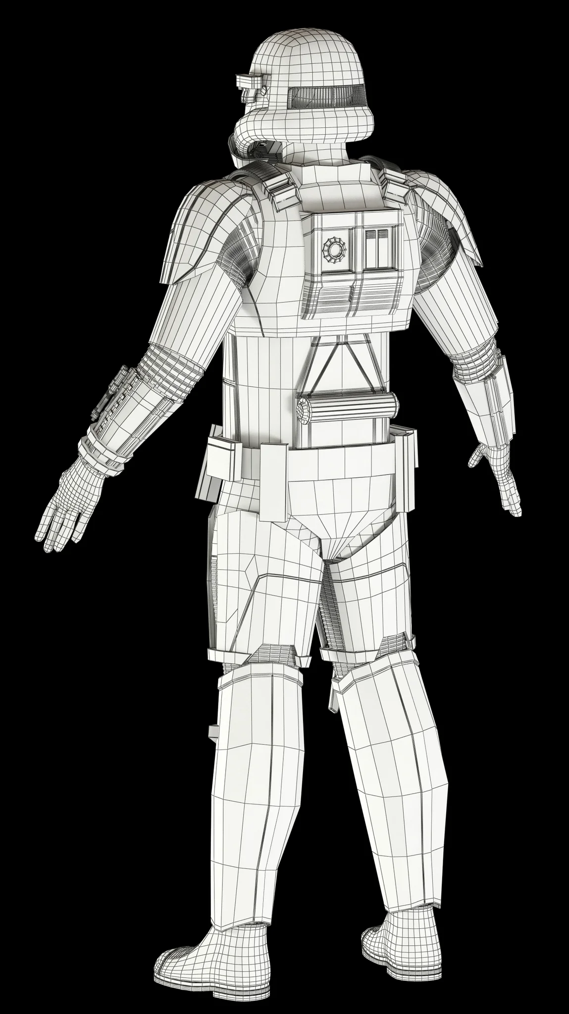 Imperial Death Trooper — 3D model preview 24