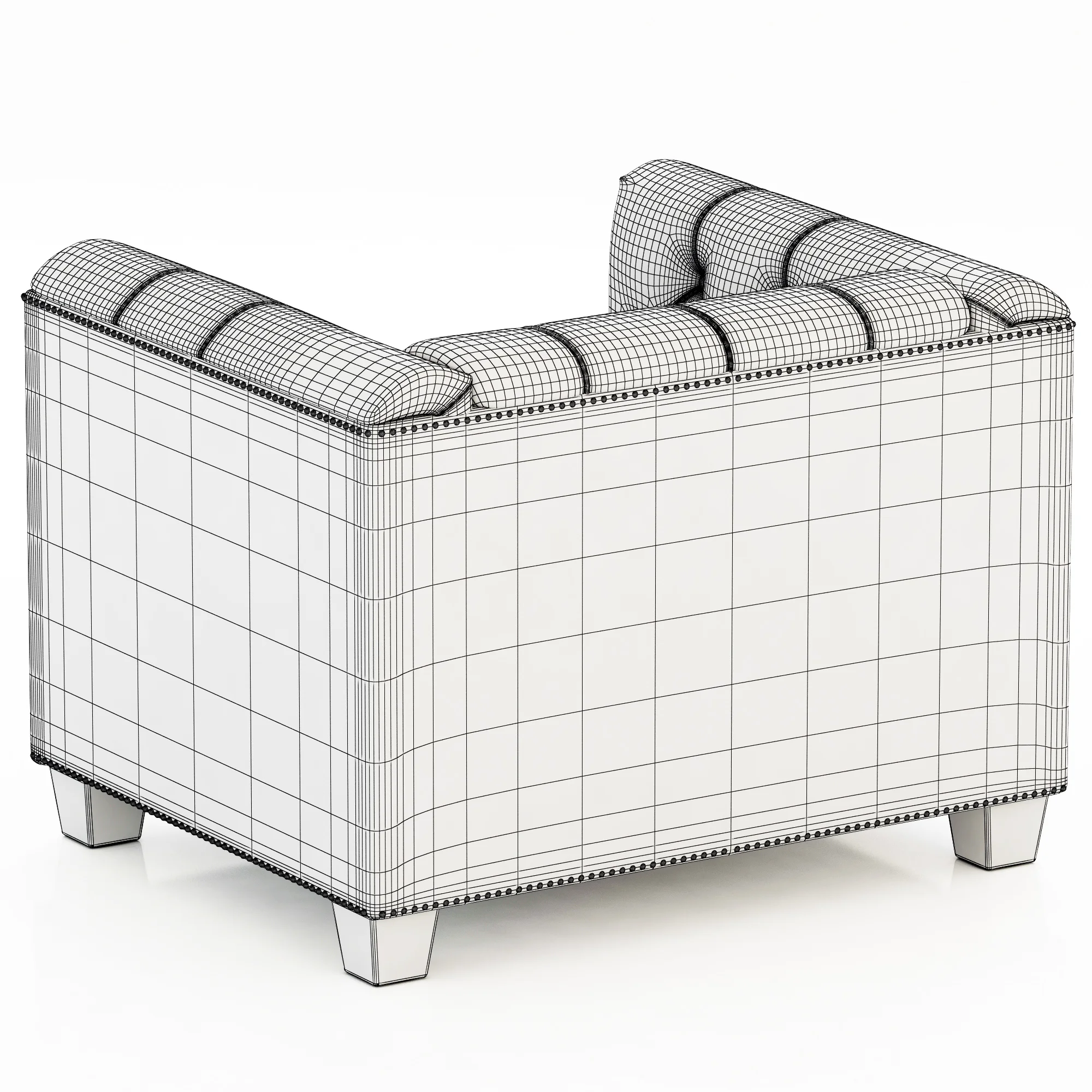 Eichholtz Chair Paolo — 3D model preview 1