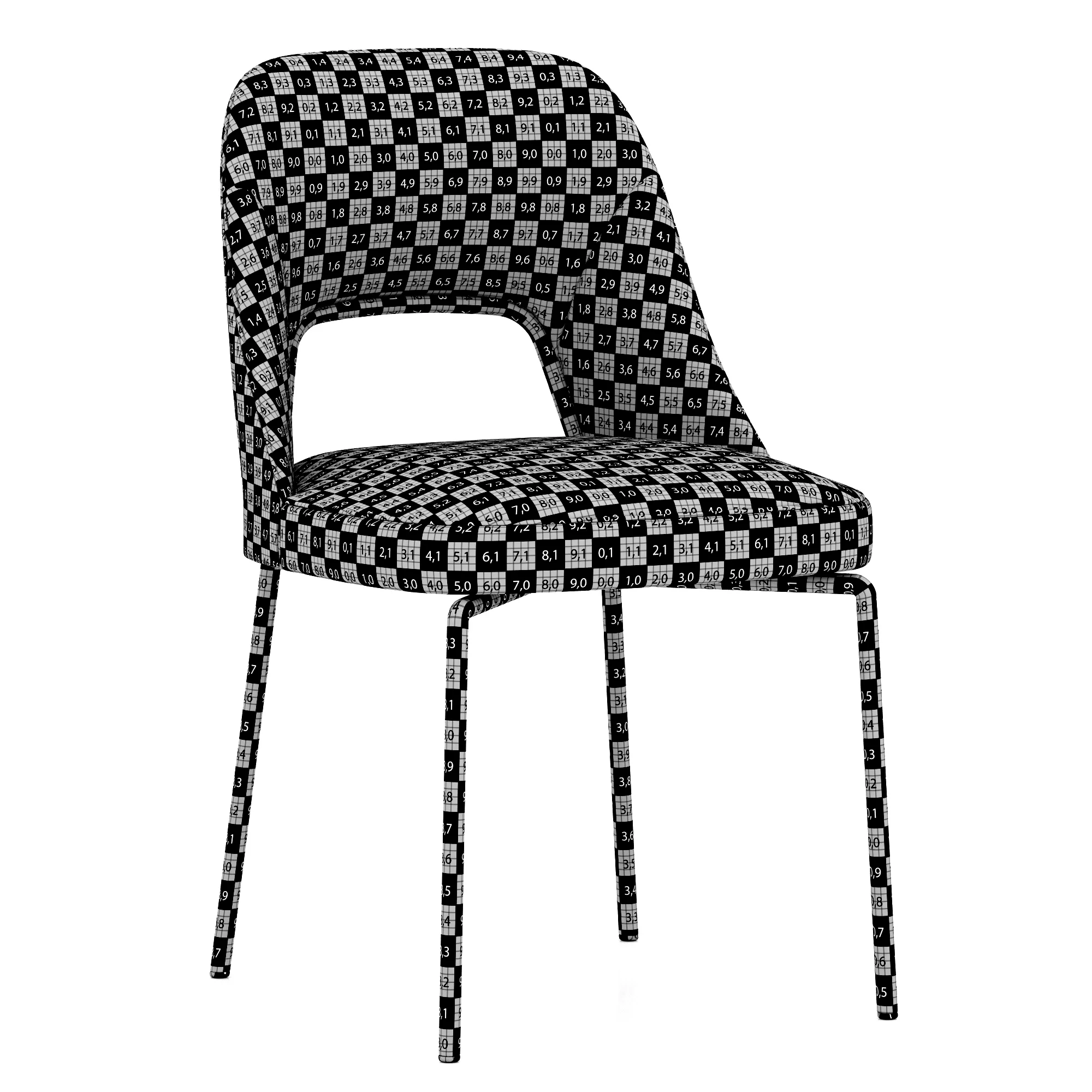 Flexform Joyce — 3D model preview 9