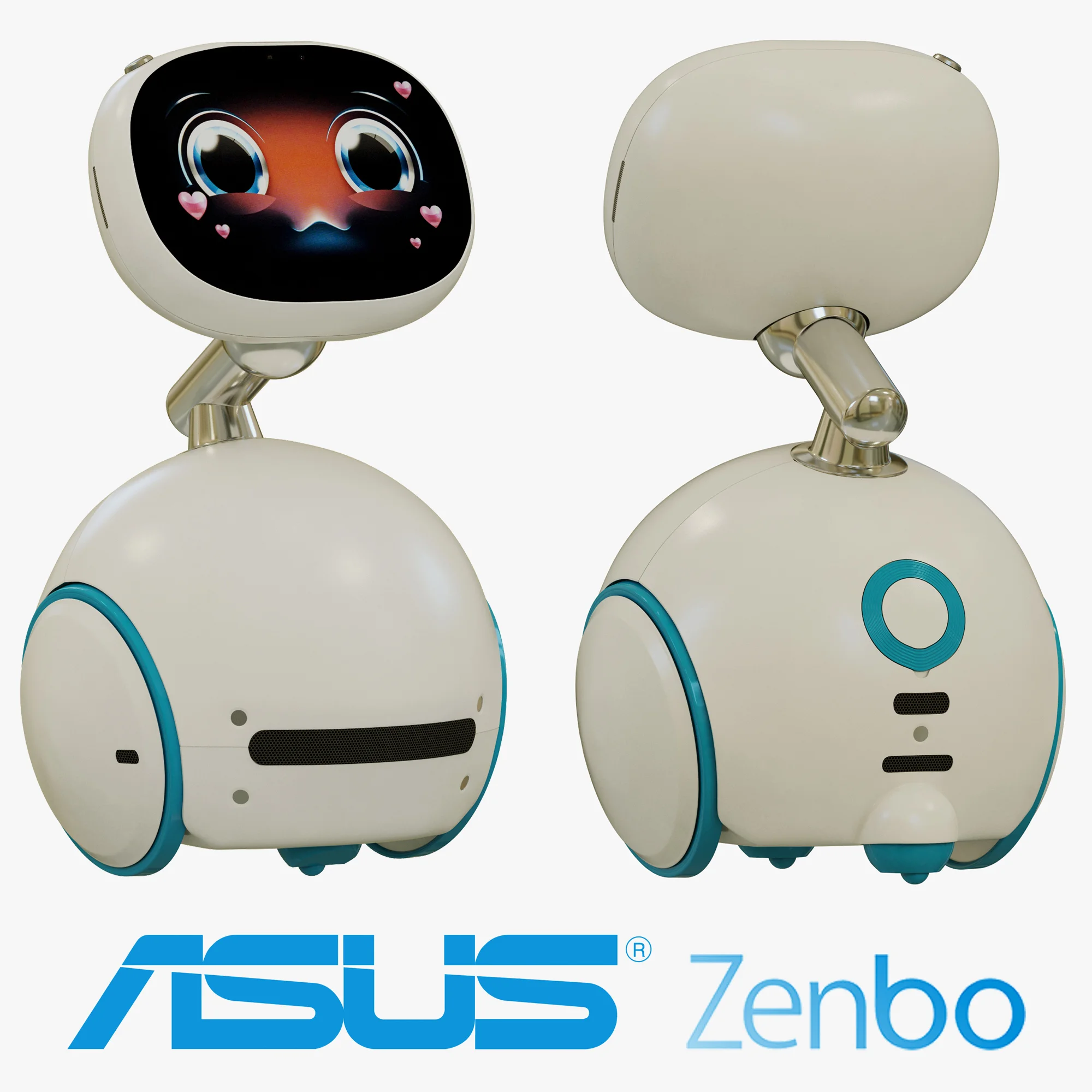 ASUS Zenbo — 3D model preview 2