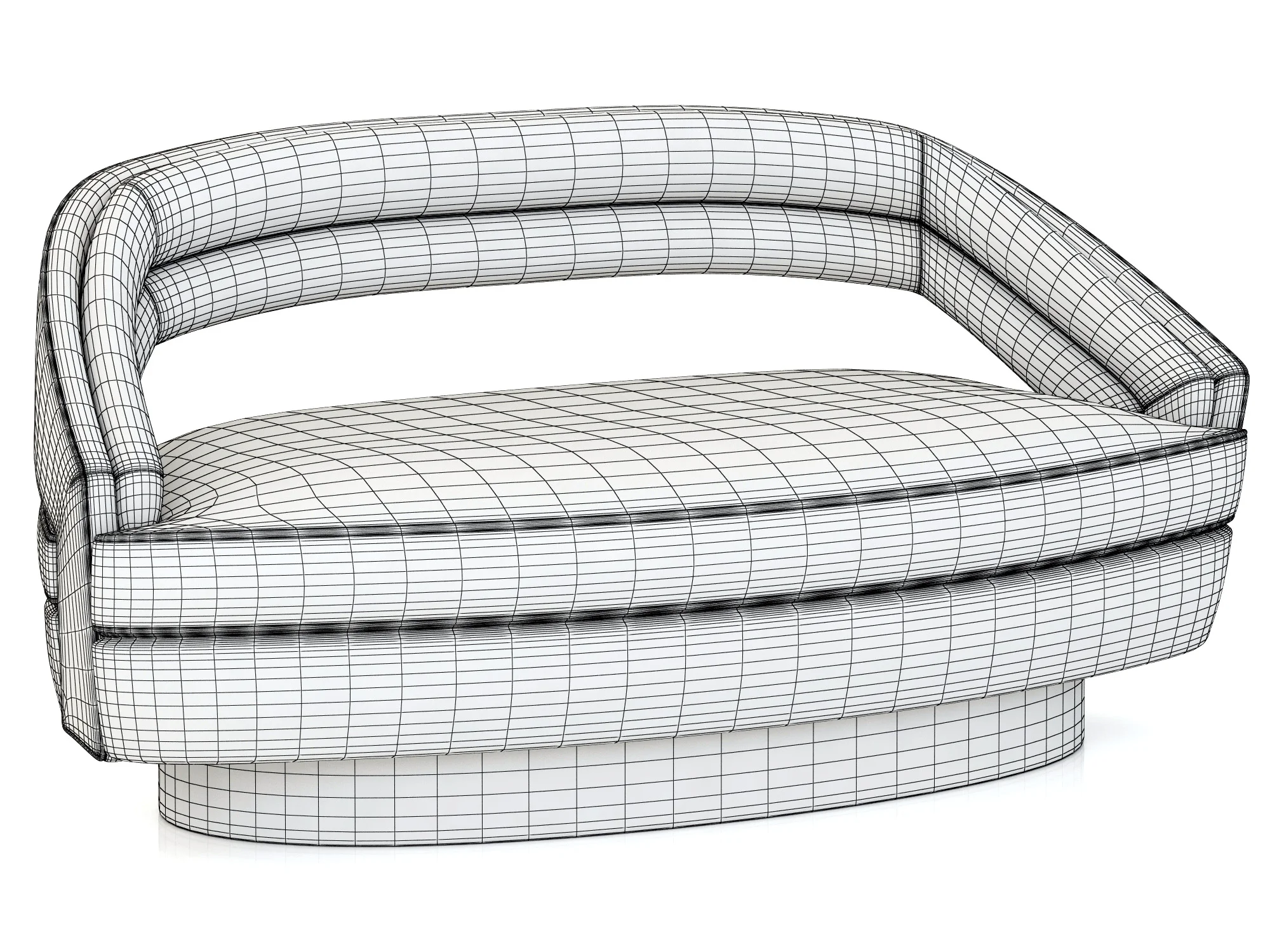 Essential Home Russel Sofa — 3D model preview 3