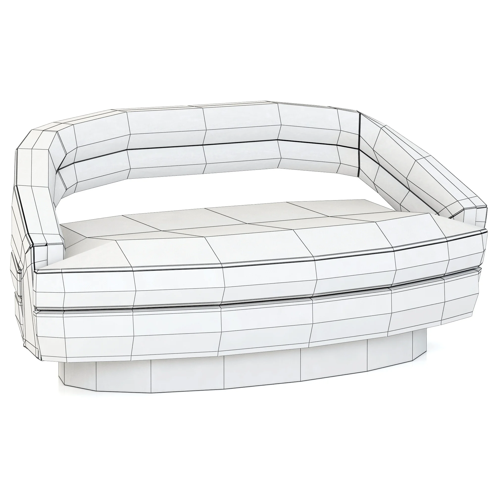 Essential Home Russel Sofa — 3D model preview 5