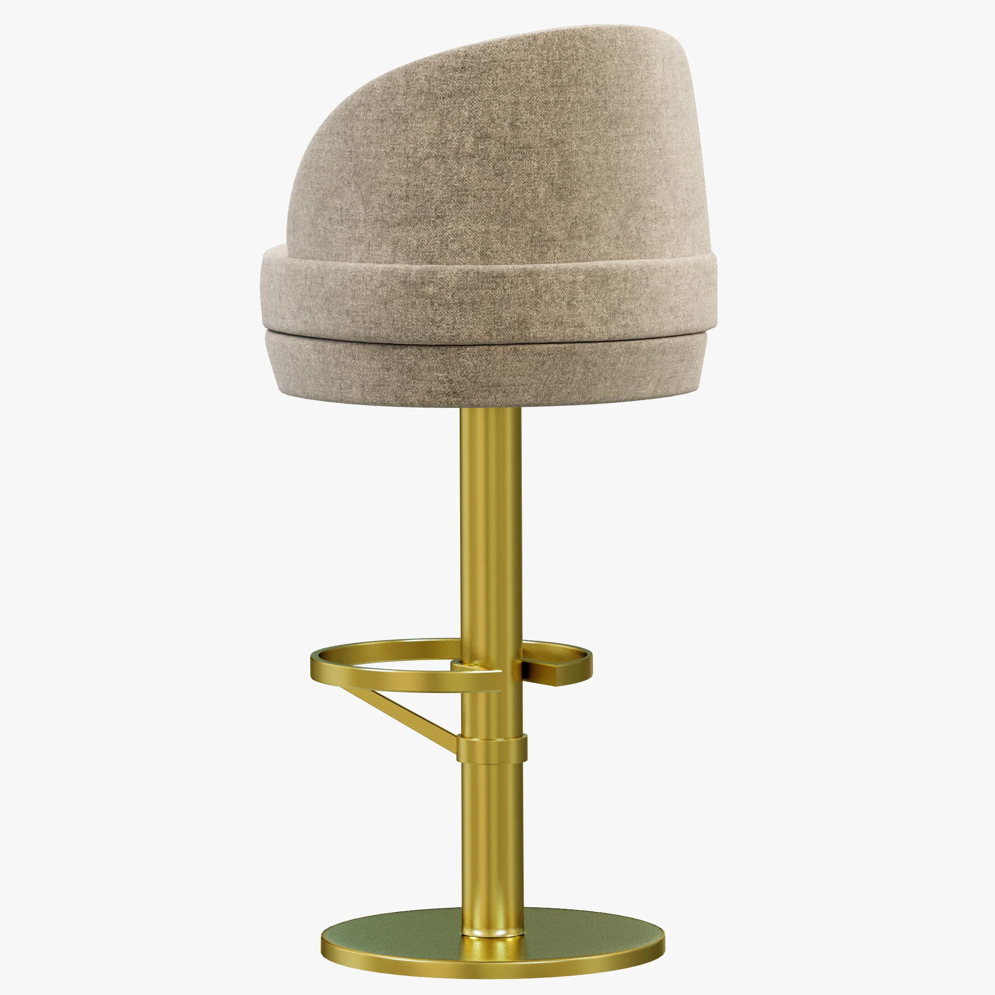 Essential Home Gable Bar Chair — 3D model preview 6