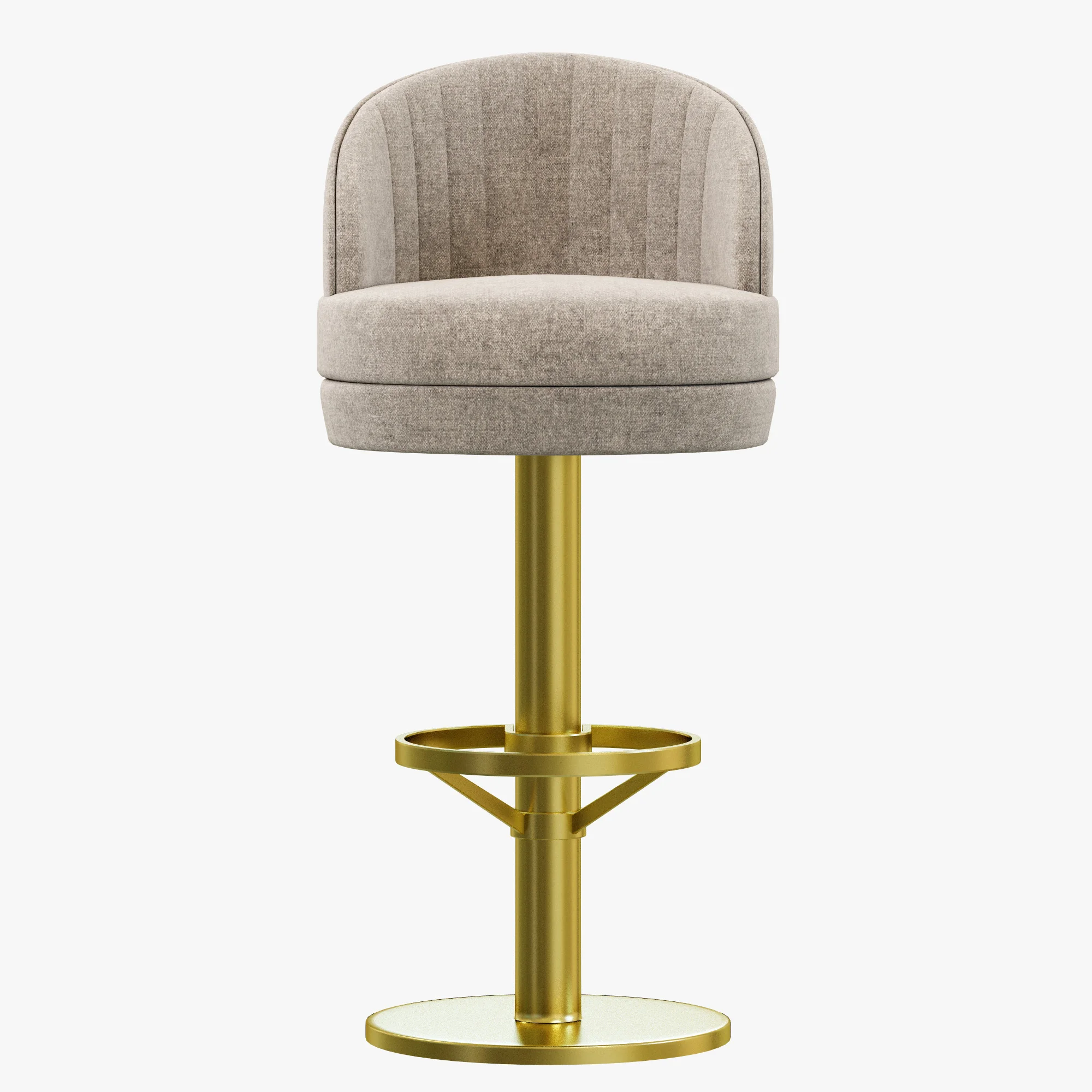 Essential Home Gable Bar Chair — 3D model preview 9