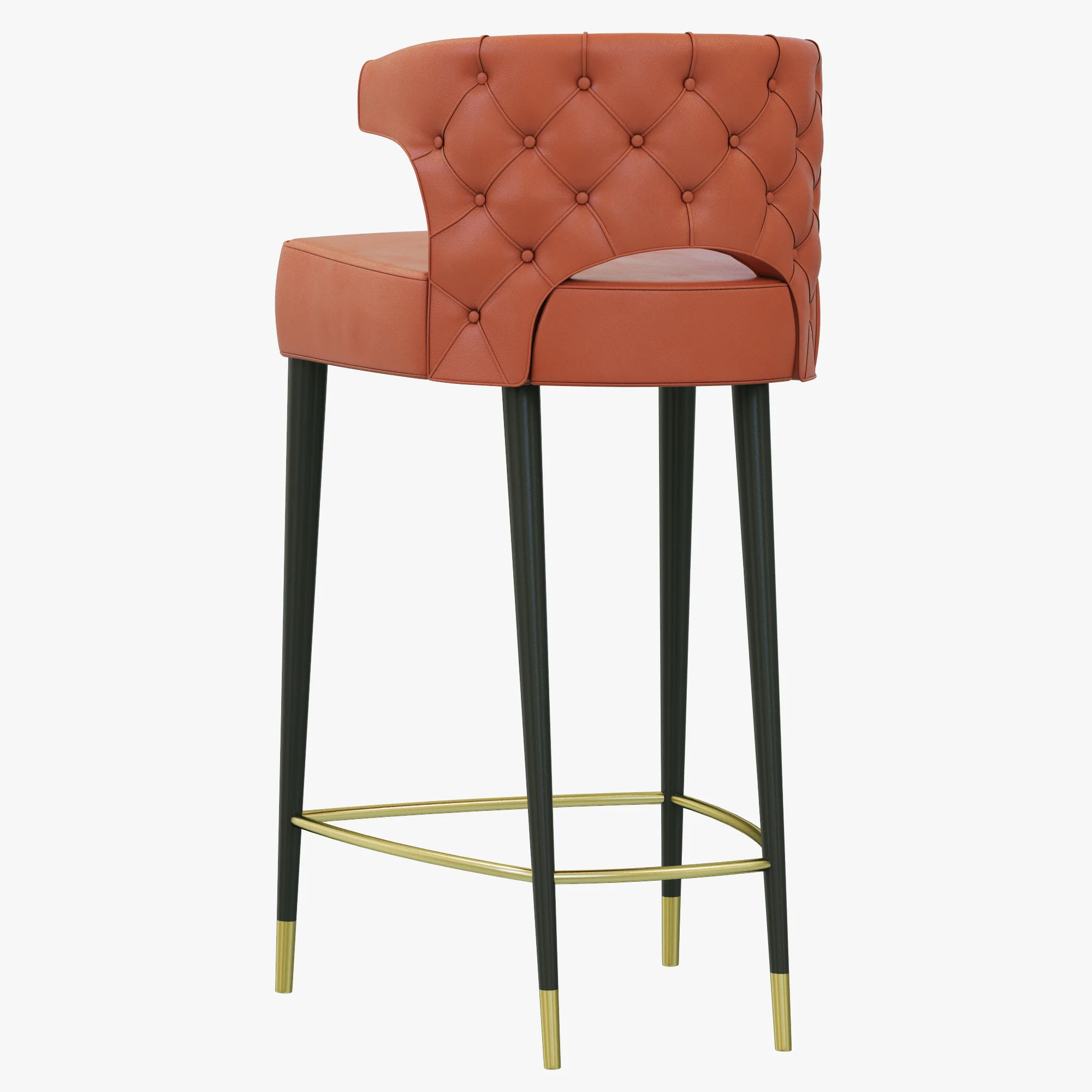 Brabbu Kansas Bar Chair — 3D model preview 5