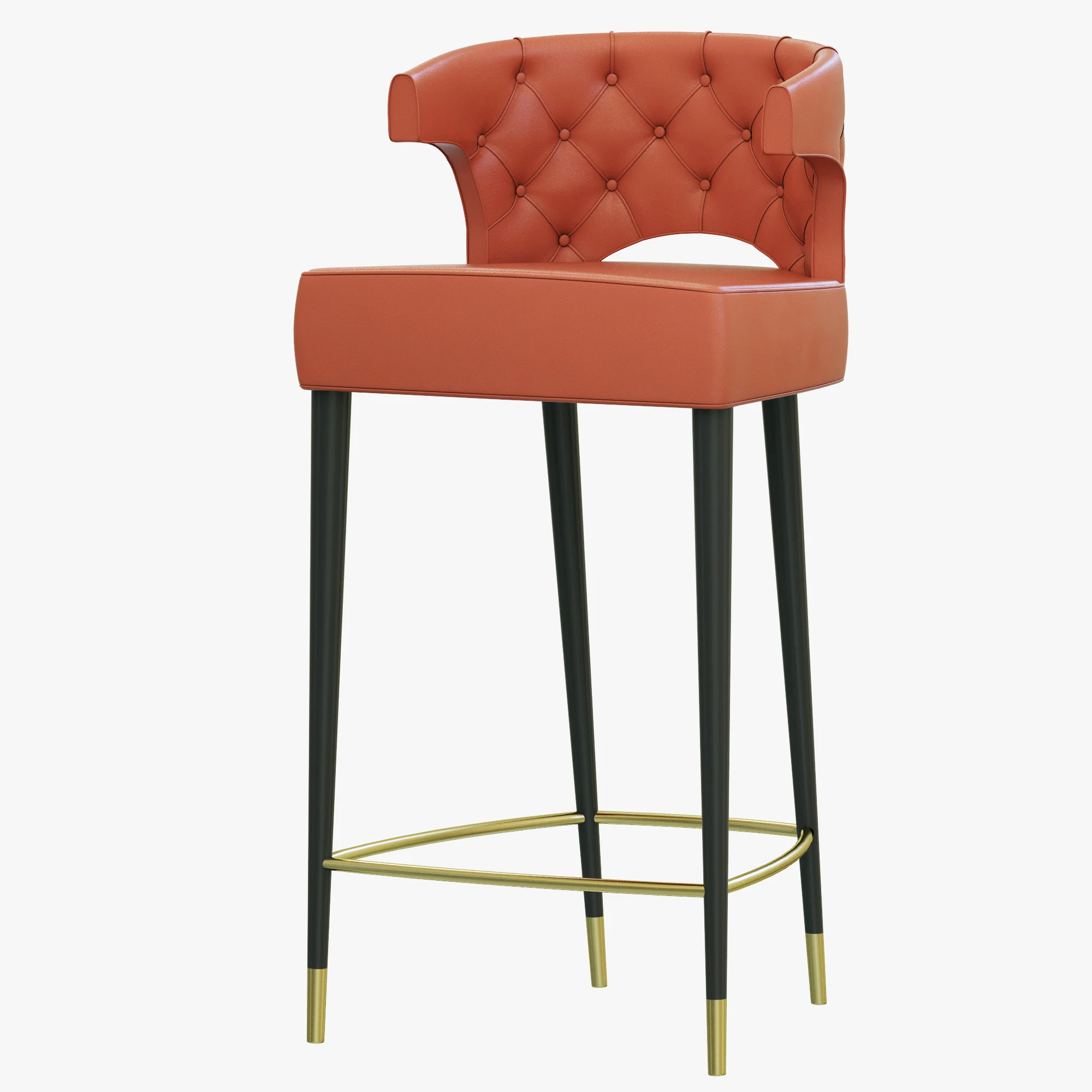 Brabbu Kansas Bar Chair — 3D model preview 8