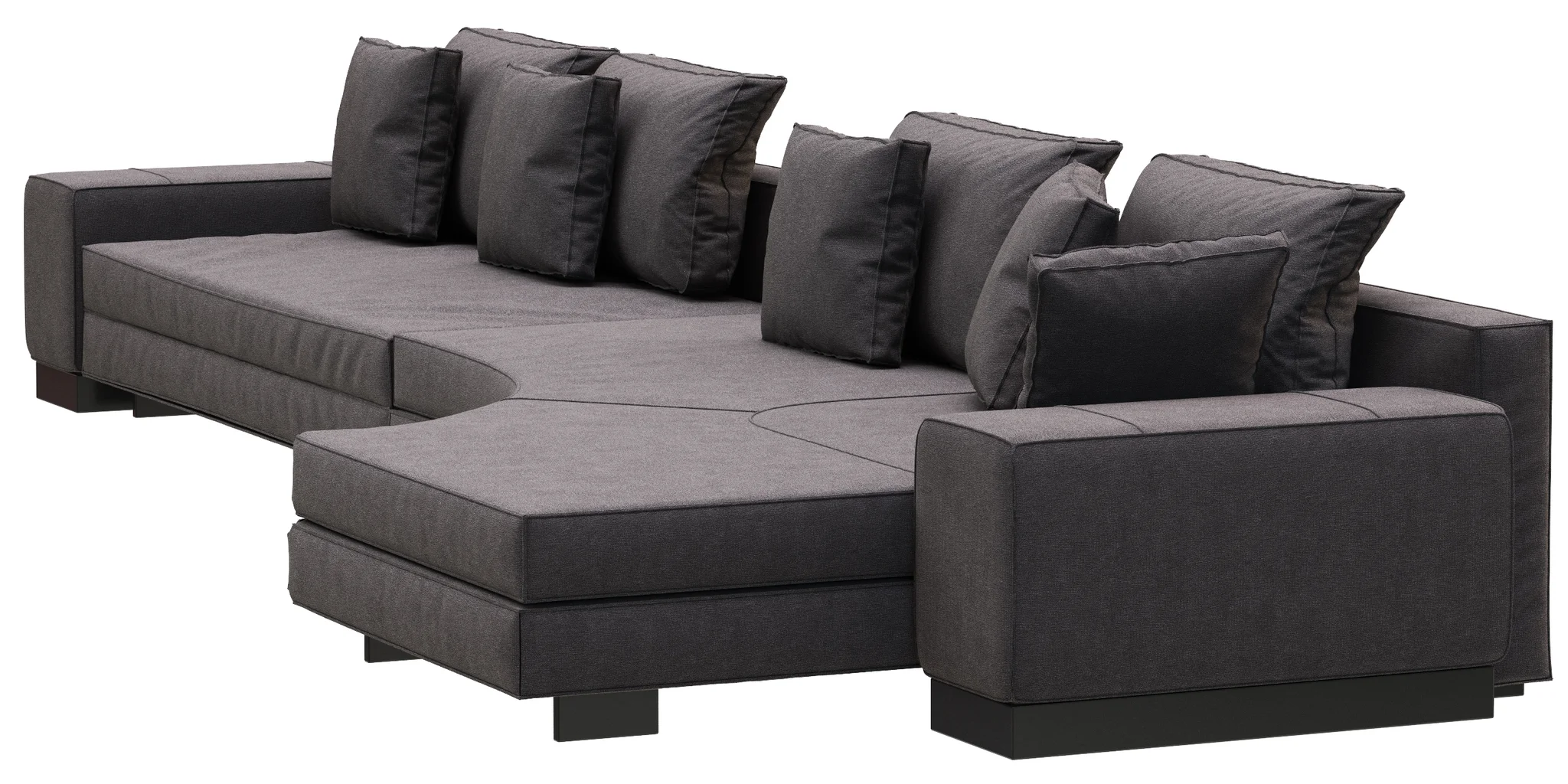 Minotti Daniels — 3D model preview 3