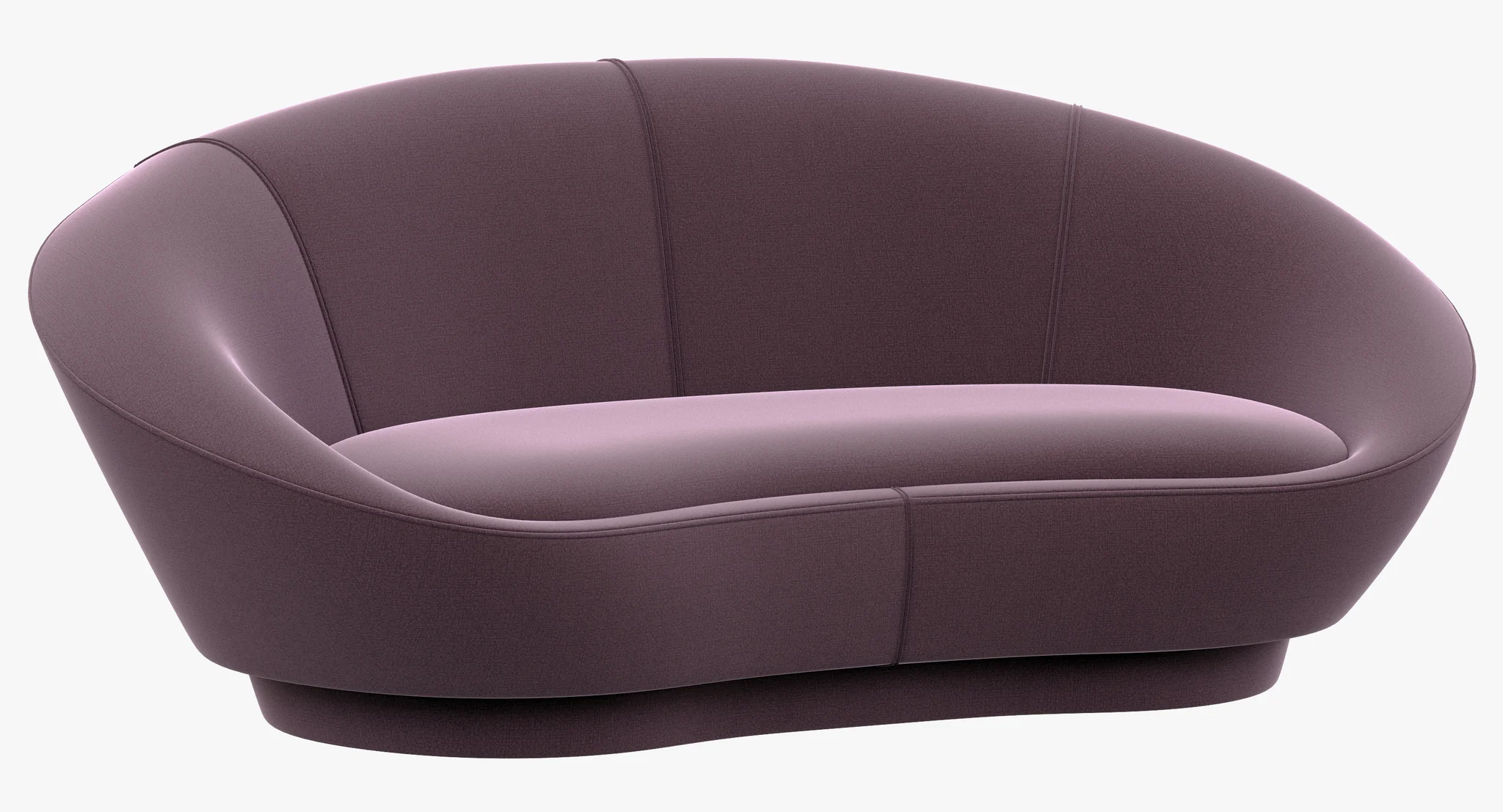 Baxter Janette Sofa — 3D model preview 1