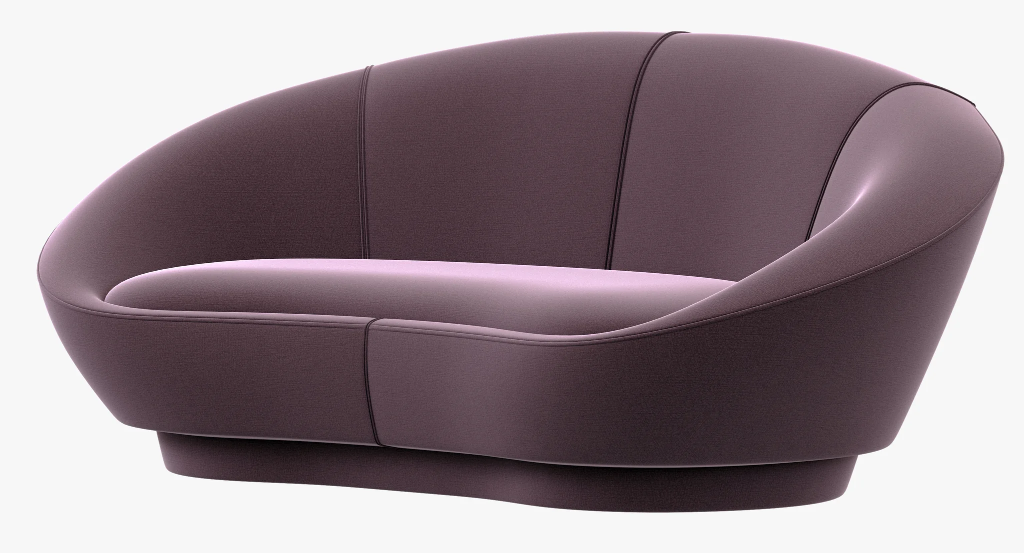 Baxter Janette Sofa — 3D model preview 5
