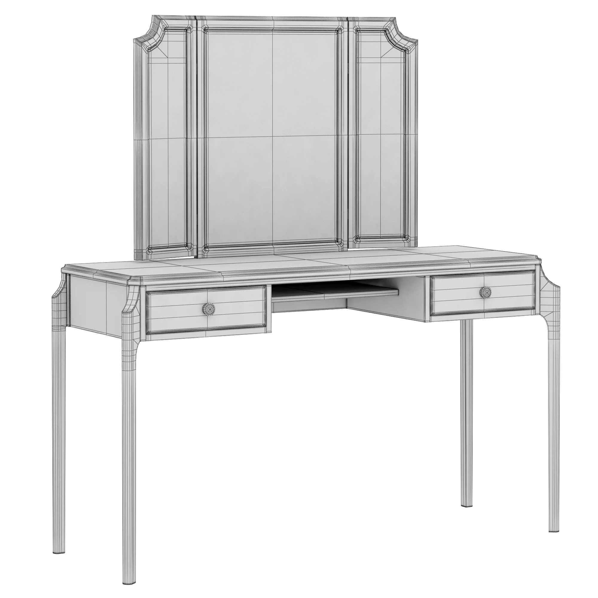 Dantone Home Dressing Table Le Vizazh — 3D model preview 7