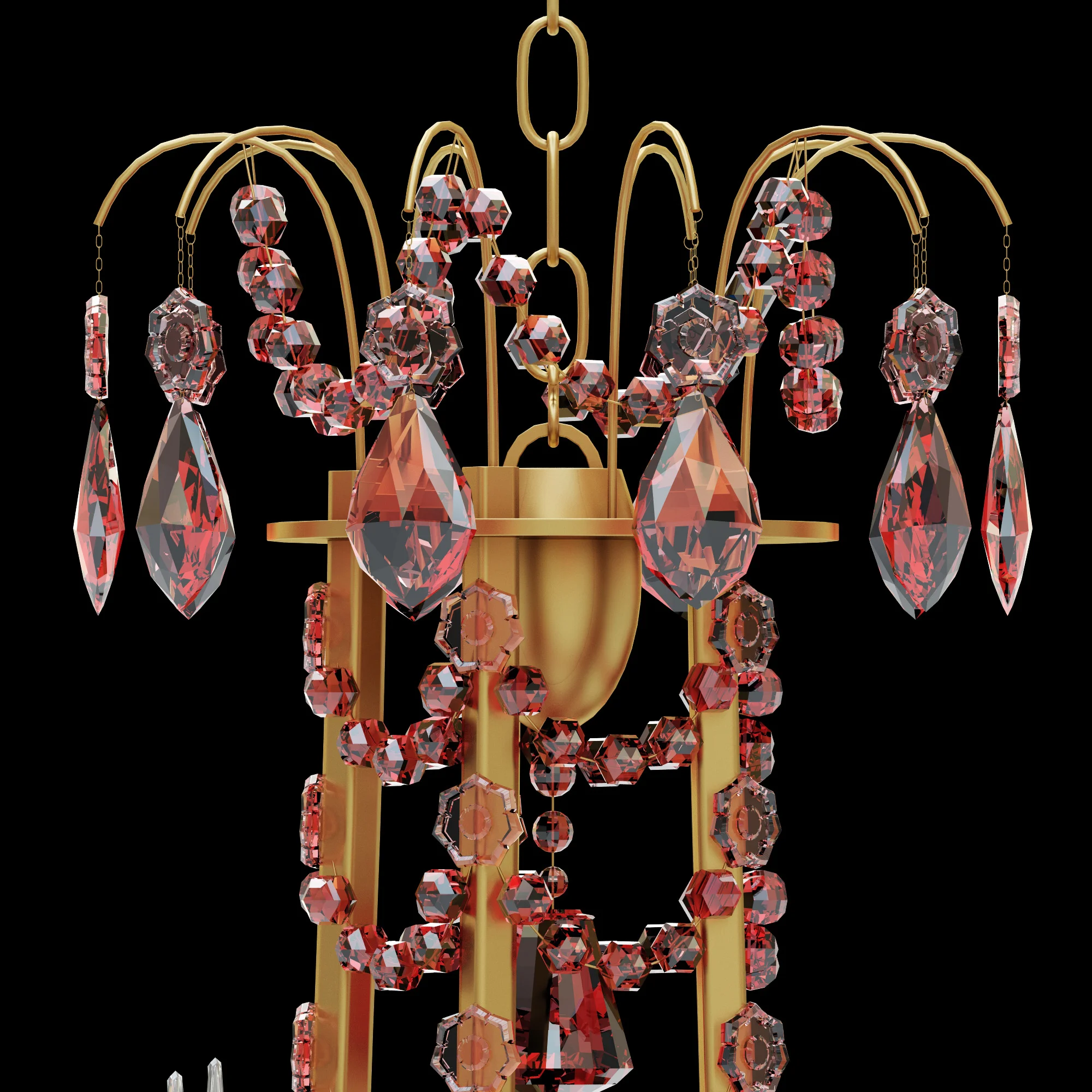 Chandelier LX 111A — 3D model preview 5