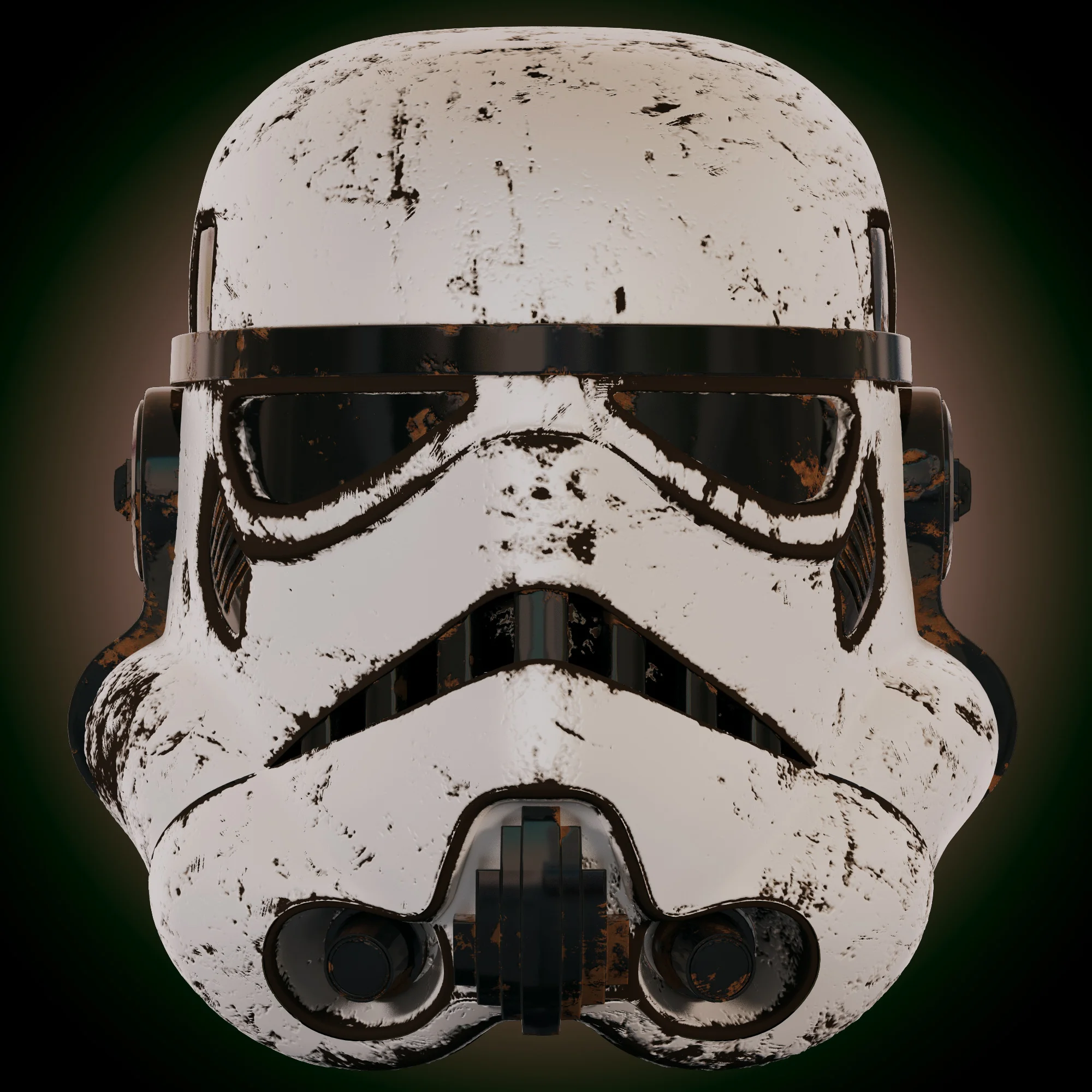 Stormtrooper Helmet Old — 3D model preview 13